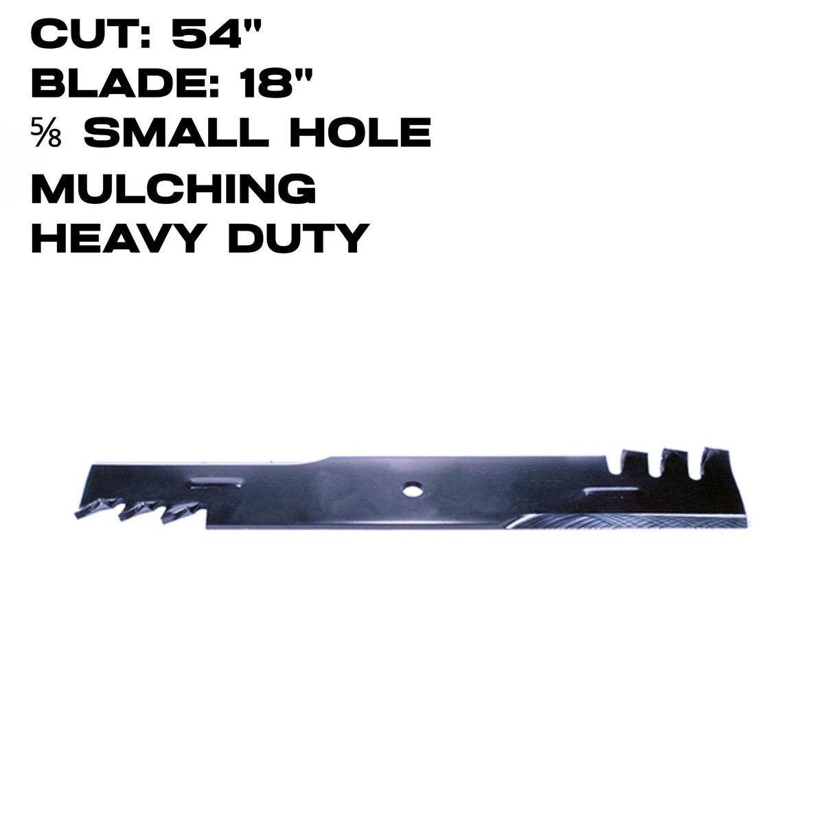 Rotary Copperhead Blade | 18" X 5/8" | Heavy Duty | Mulching | Scag | 54" Deck | 13799