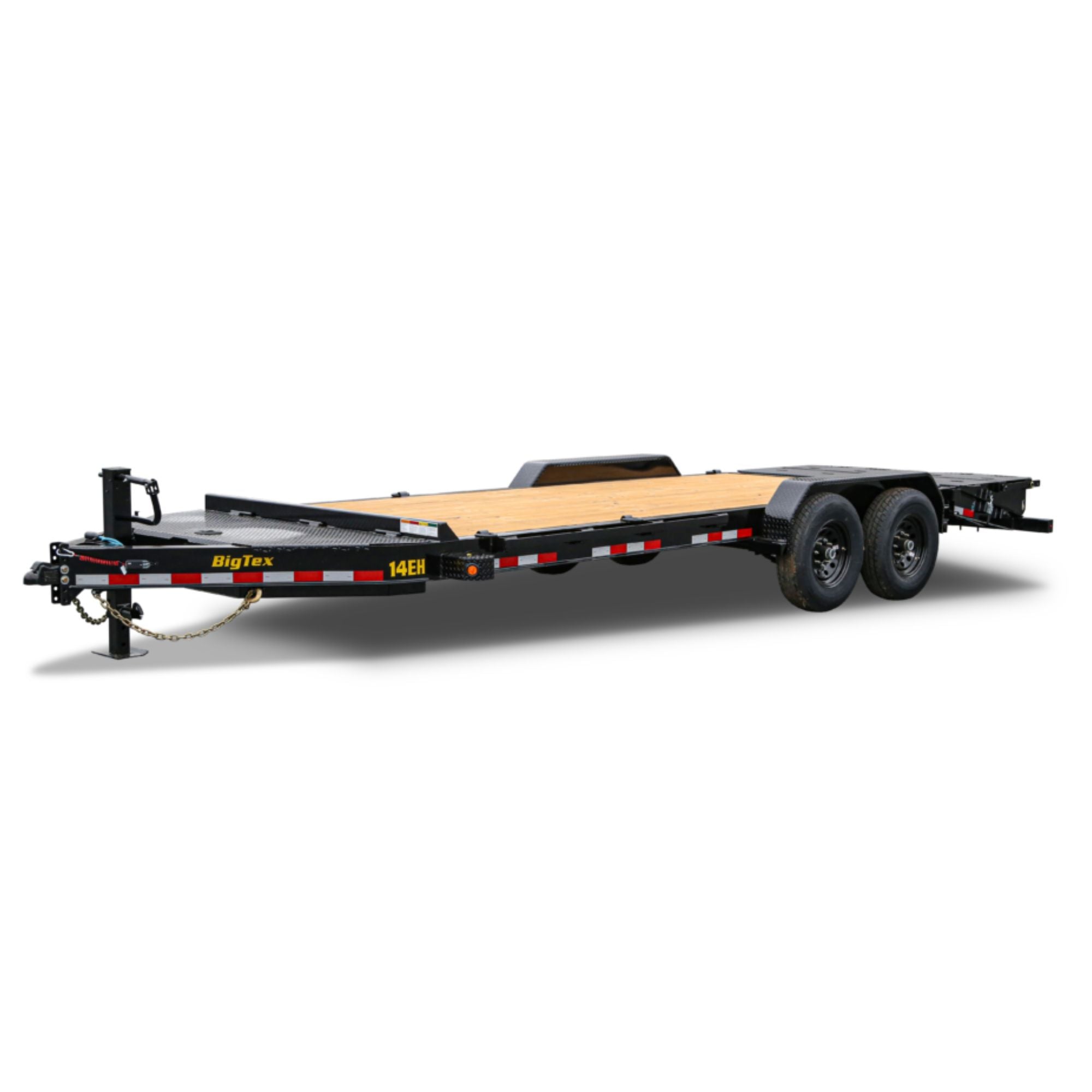 Big Tex Heavy Duty Tandem Axle Seamless I-Beam Equipment Trailer | 14EH