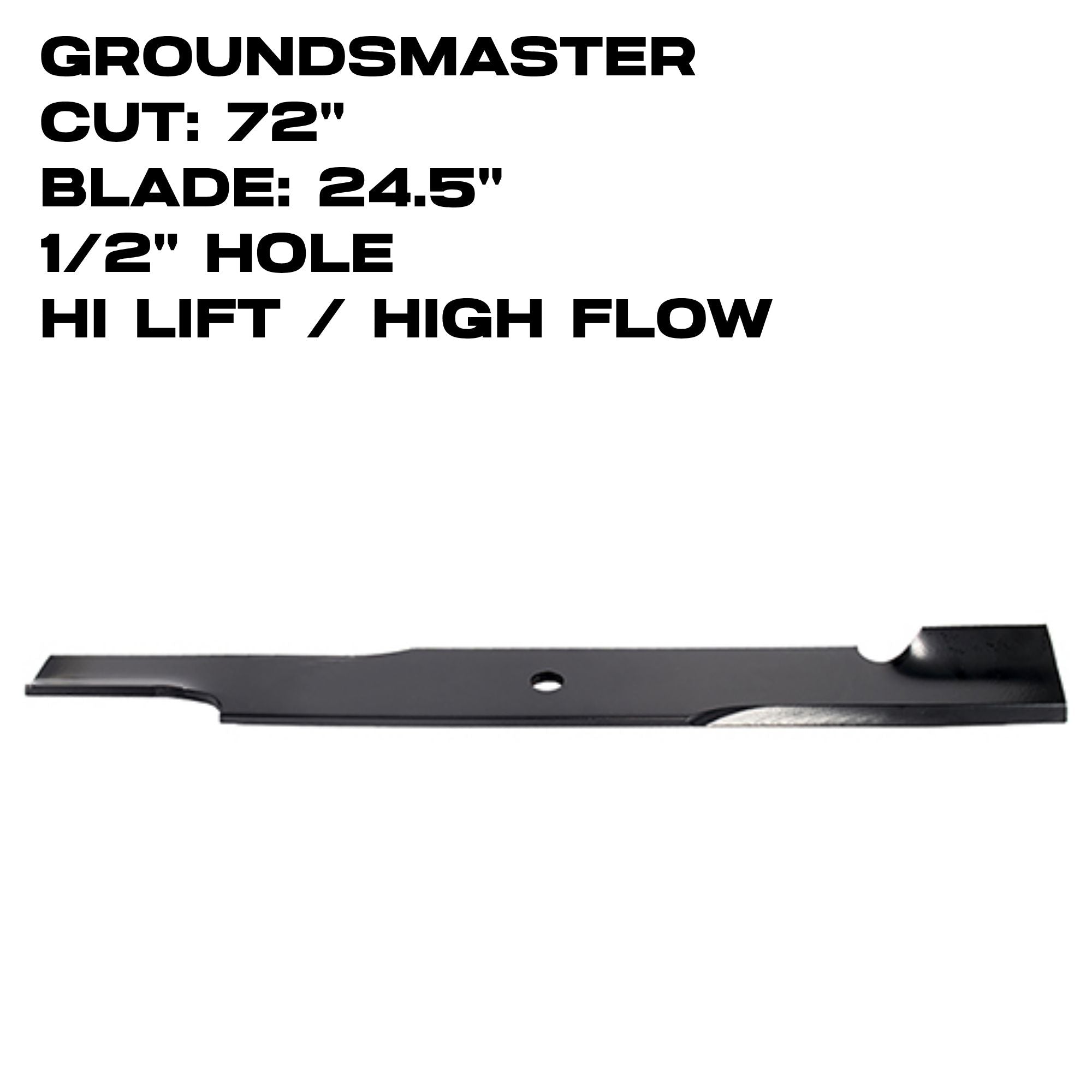 Rotary Blade | Hi-Flow | 24.5