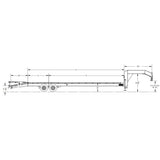 Big Tex Gooseneck | 20FT + 5' Dovetail | Single Wheel | Tandem Axle | Mega Ramp | 14GN-25D5A-MRBK