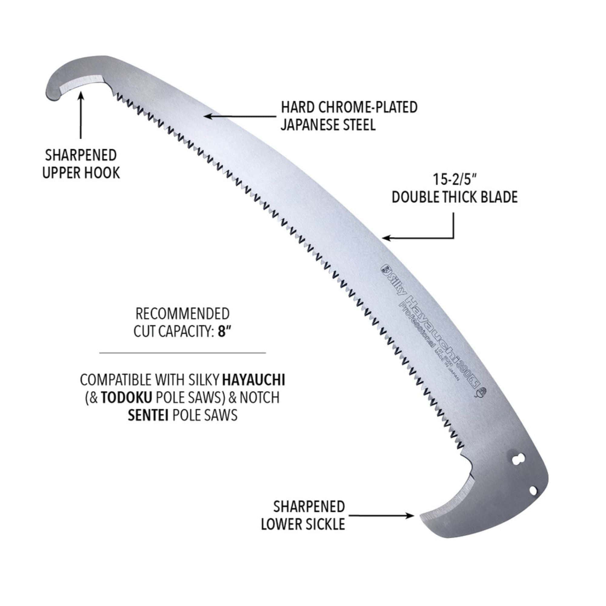 Hayauchi 390 mm Replacement Blade | 177-02-03 | Main Street Mower | Winter Garden | Clermont | Ocala