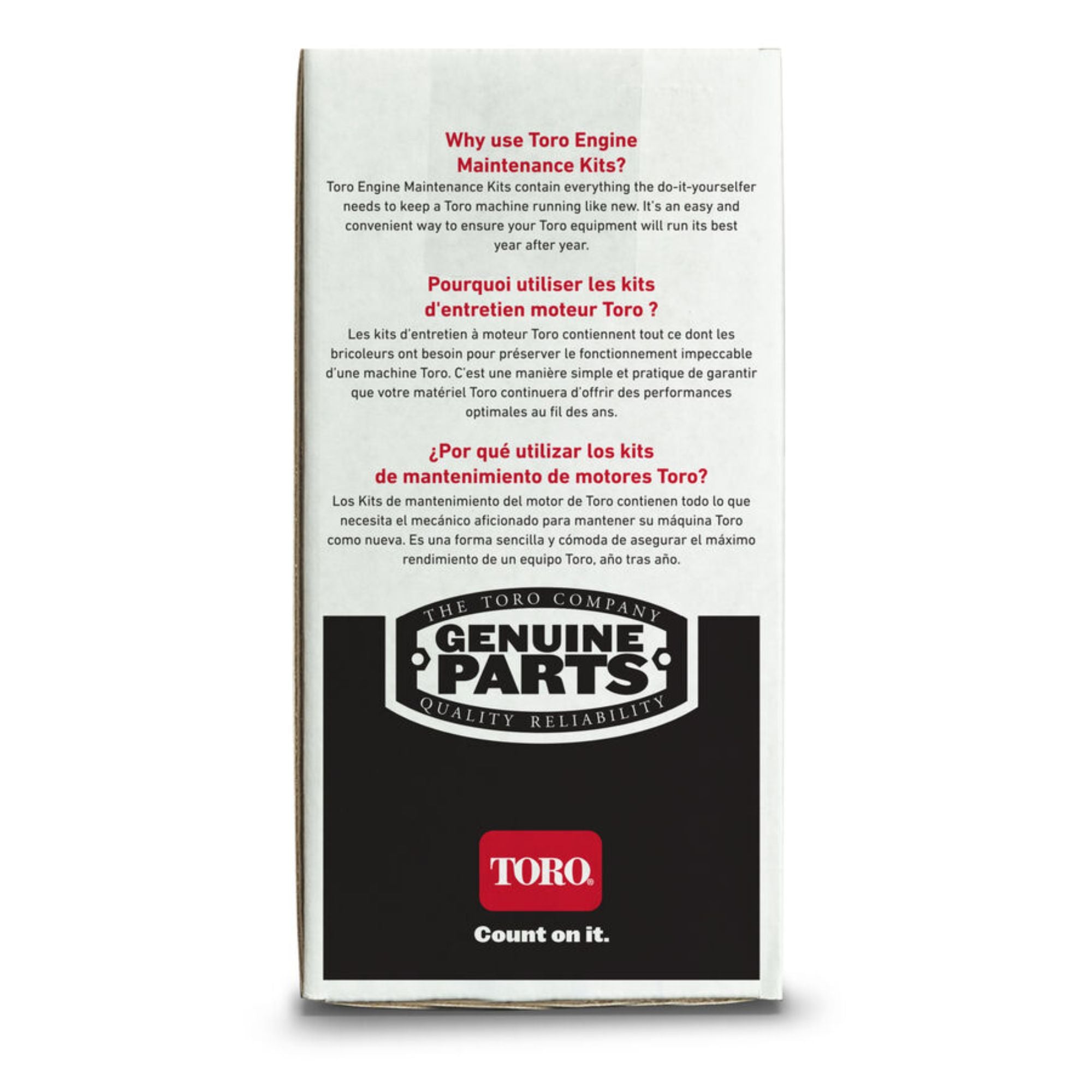 Toro Engine Maintenance Kit for Briggs & Stratton Engine | 20234