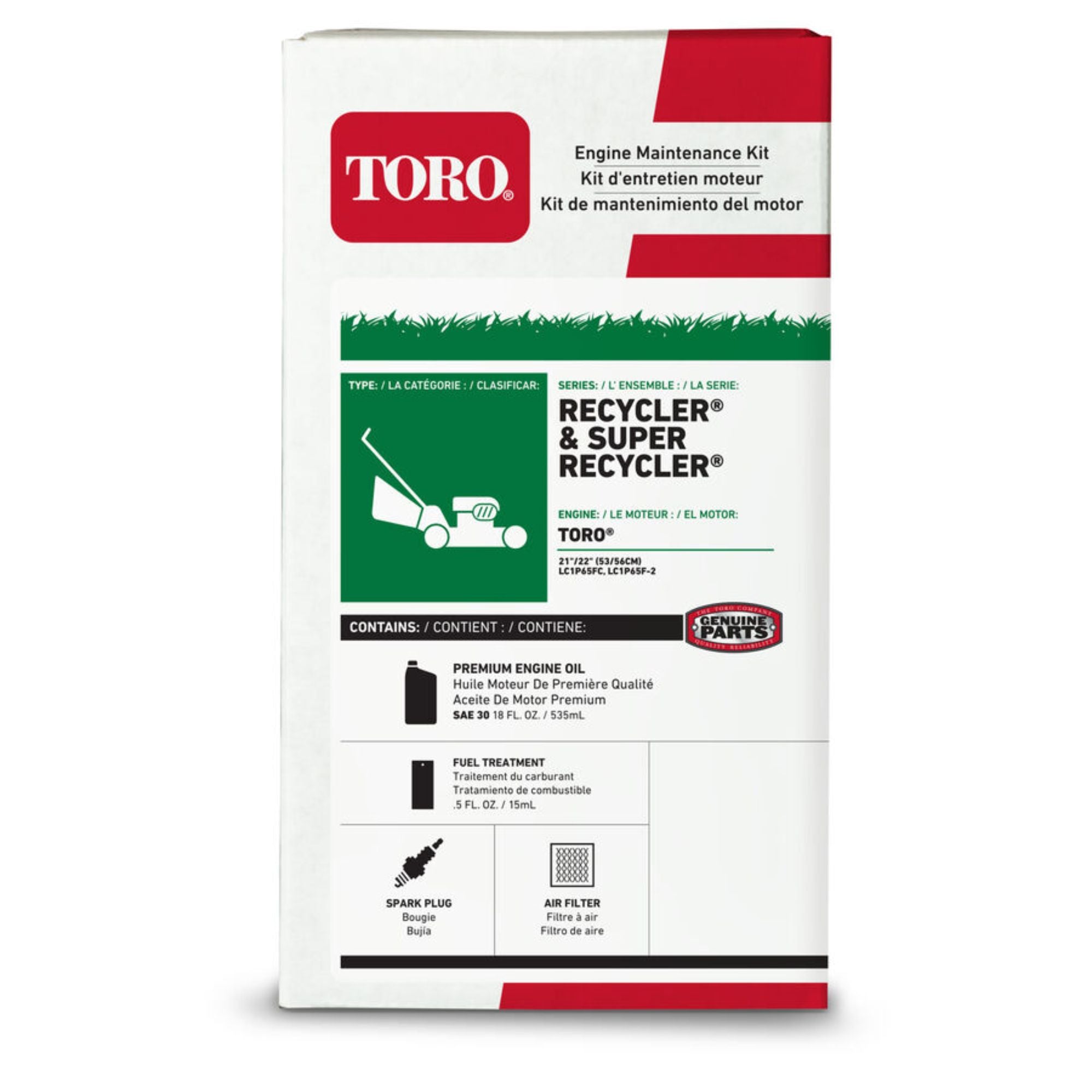 Toro Lawn Mower Engine Maintenance Kit | 20240