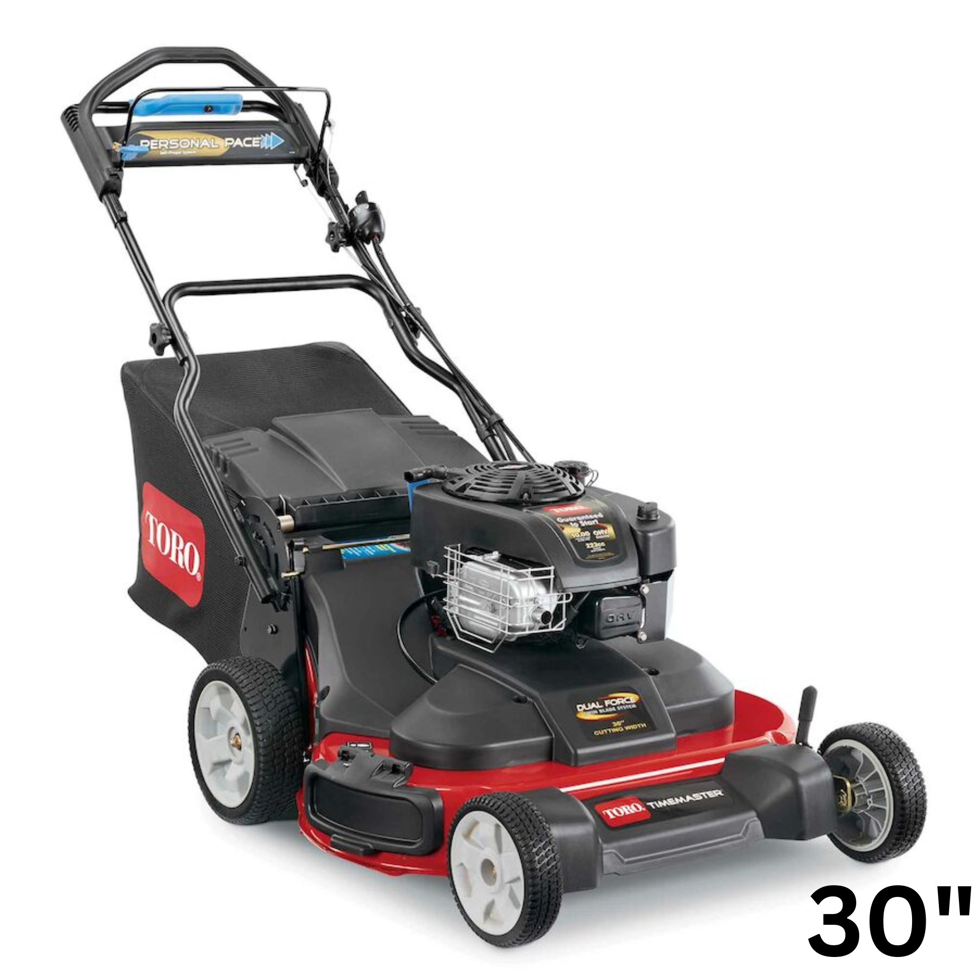 Toro TimeMaster 30" Deck Electric Start w/Personal Pace Gas Lawn Mower
