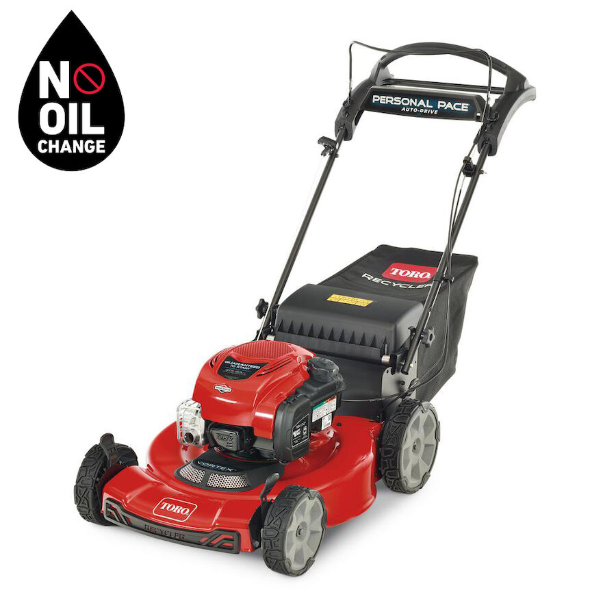 Self propelled electric start push mower 2025