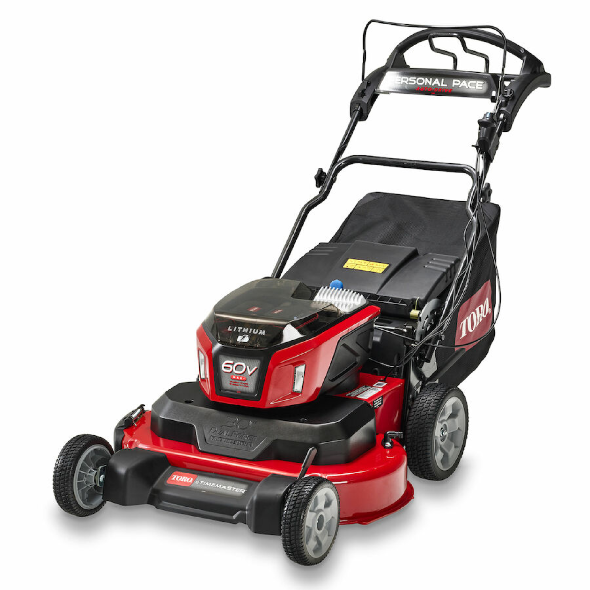 60V MAX 30 in. eTimeMaster Personal Pace Auto-Drive Lawn Mower Batteries/Chargers Included