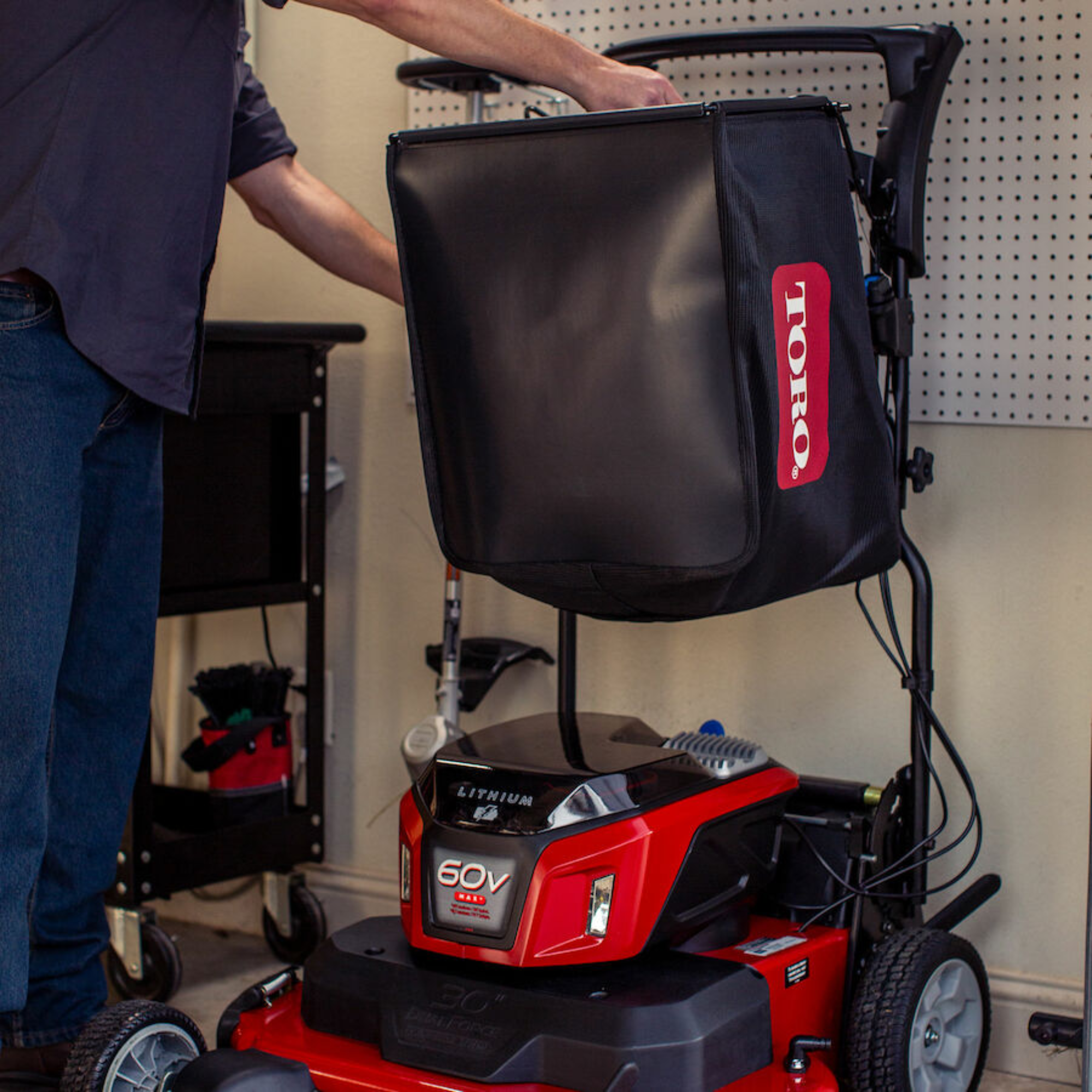 Toro 60V MAX eTimeMaster Personal Pace Lawn Mower W/ Batteries/Chargers | 30 in. Deck | 21491 | Main Street Mower | Winter Garden | Clermont | Ocala