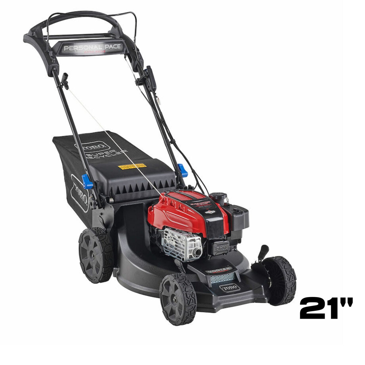 Toro Super Recycler | 21" Deck | Personal Pace | SmartStow | Gas Powered Push Lawn Mower | 21564