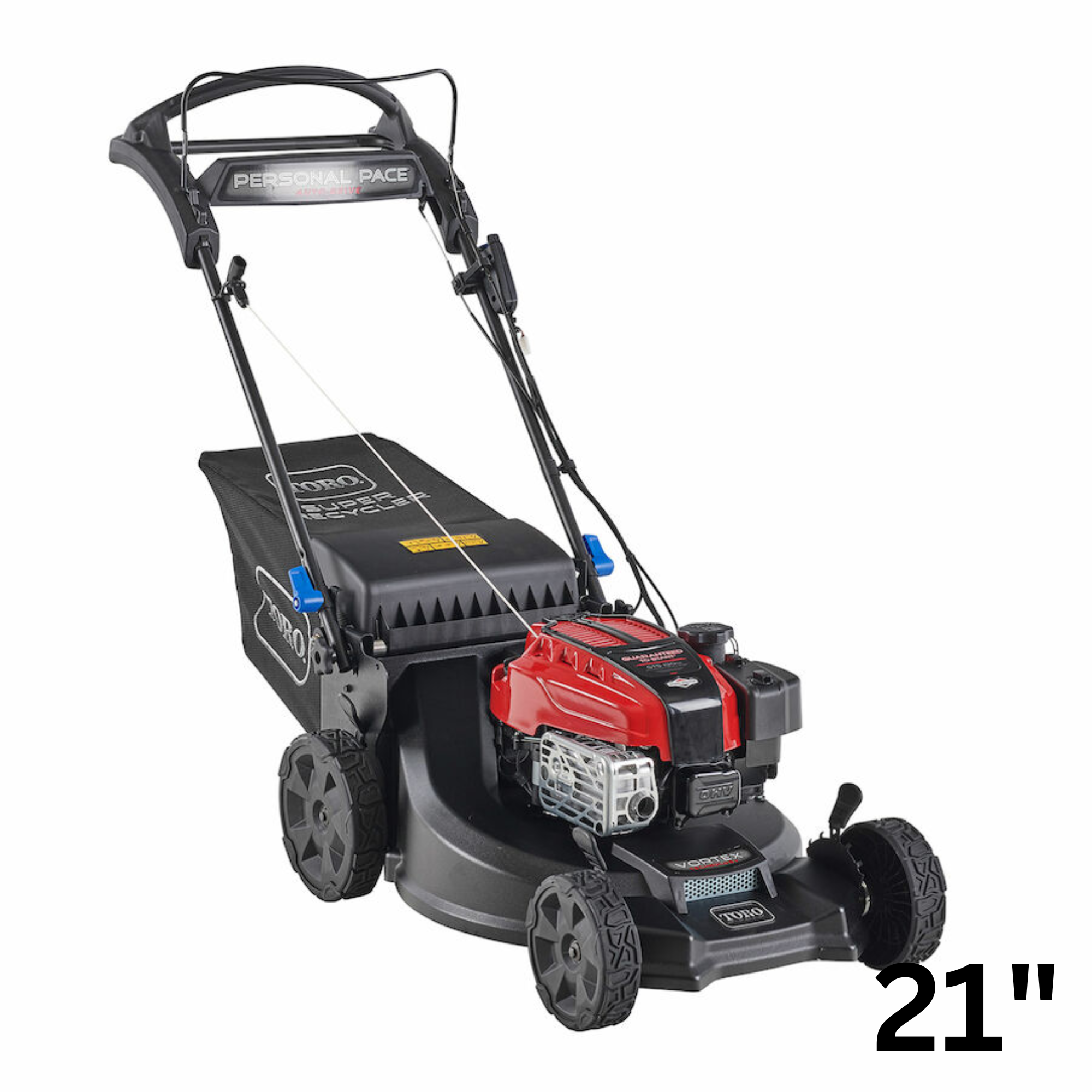 Toro Super Recycler w/Personal Pace & SmartStow Gas Powered Lawn Mower | 21 in. Deck | 21564