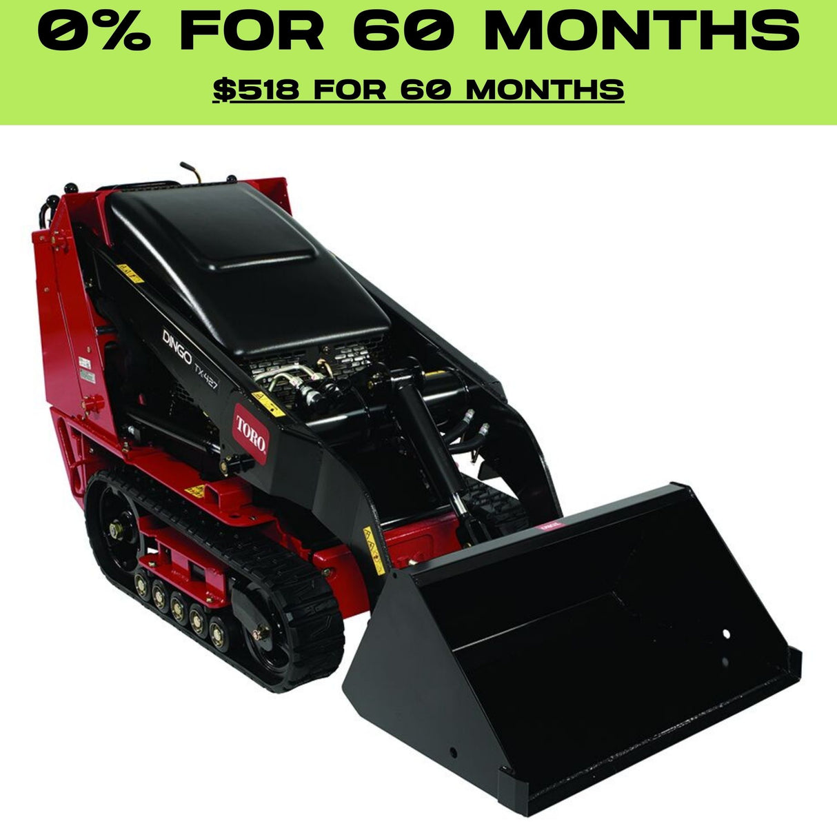 Dingo TX 427 Narrow Track Loader | Kohler Engine | 22321