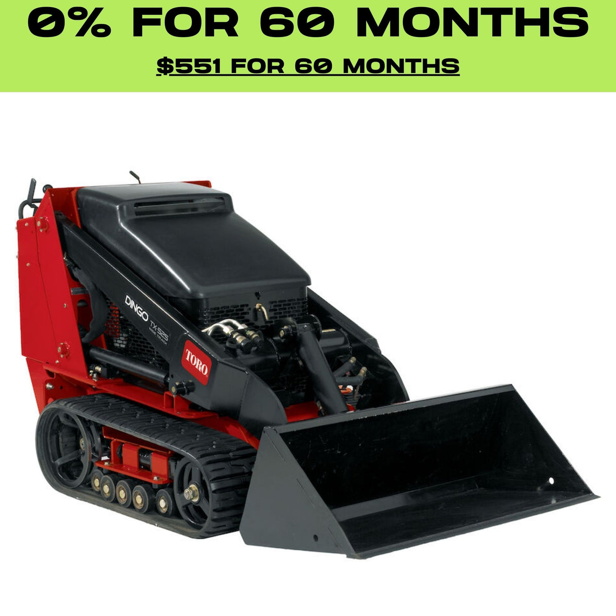 Dingo TX 525 Wide Track Loader | Kubota Engine | 22324