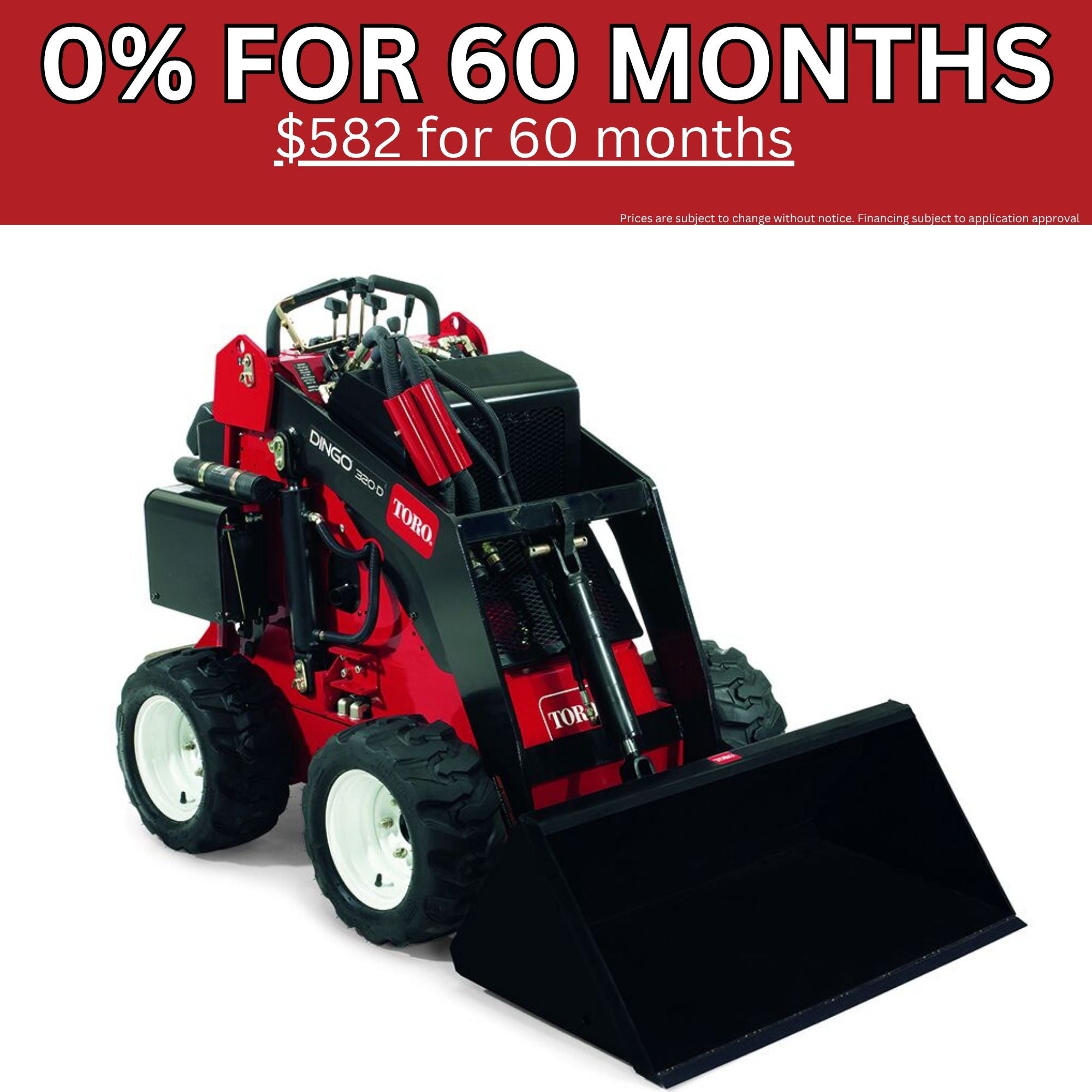 Dingo 320-D Mini Skid Steer | Kubota Engine | Diesel | 22337CP