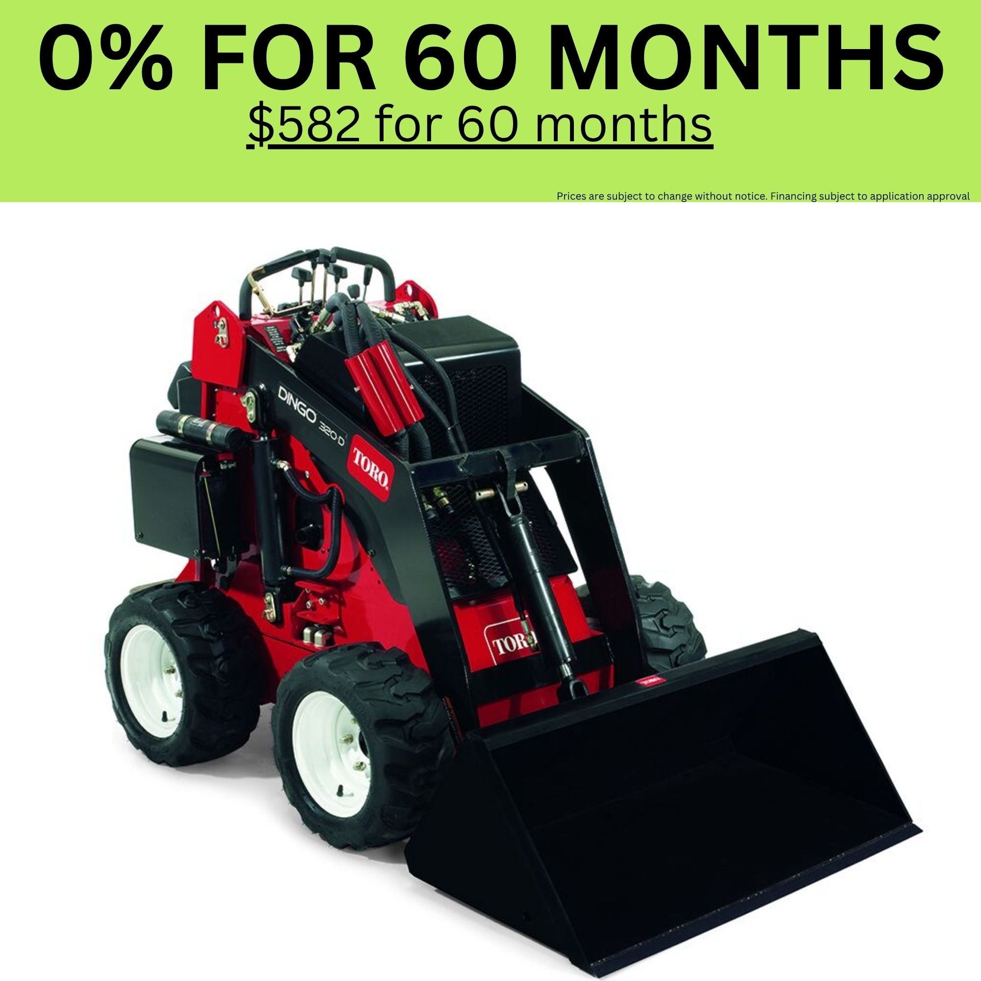 Dingo 320-D Mini Skid Steer | Kubota Engine | Diesel | 22337CP