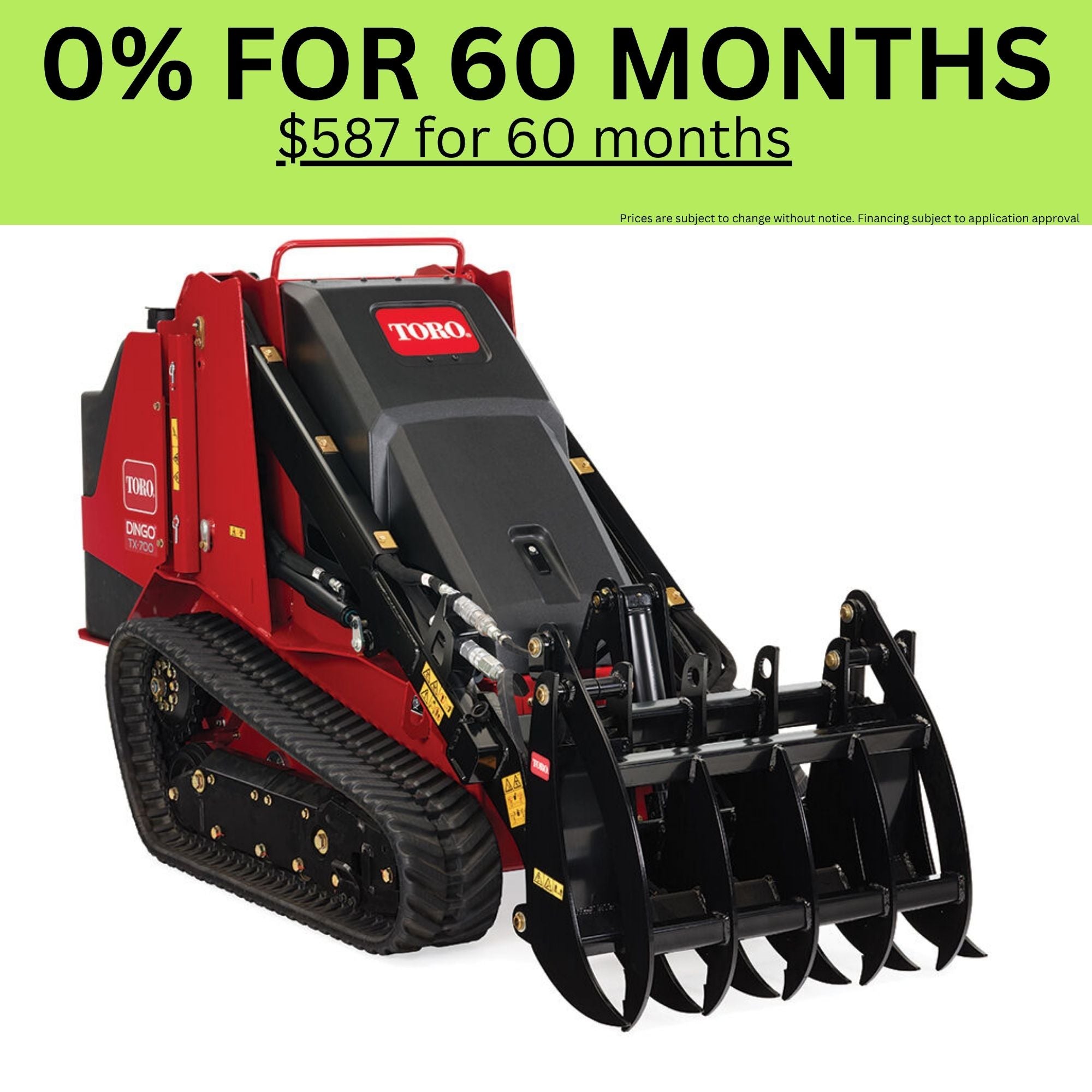 Dingo TX 700 Wide Track Loader | Yanmar Engine | 22352