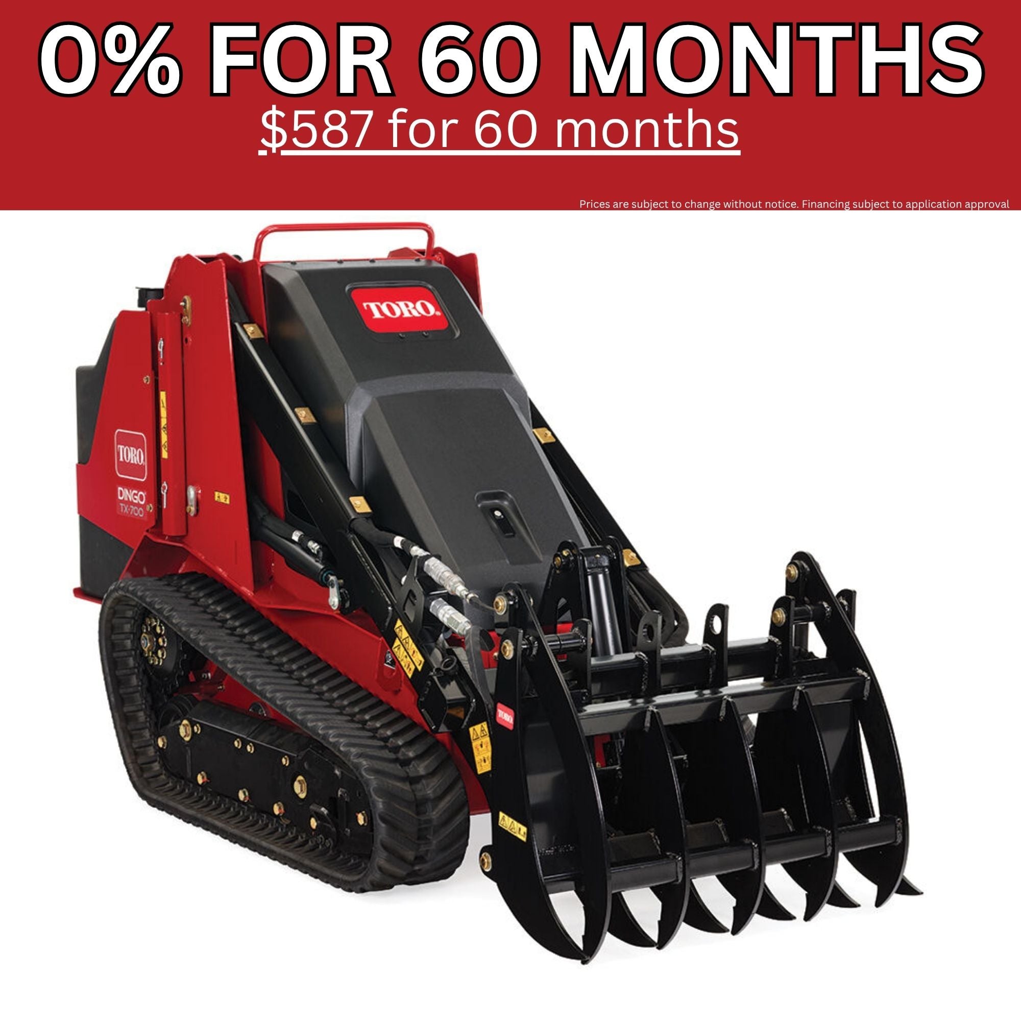 Dingo TX 700 Wide Track Loader | Yanmar Engine | 22352