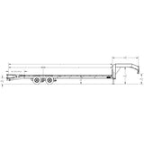 Big Tex Gooseneck | Dual Wheel | Tandem Axle | 28FT + 5' Dovetail | Mega Ramp | 22GN-33D5A-MRBK