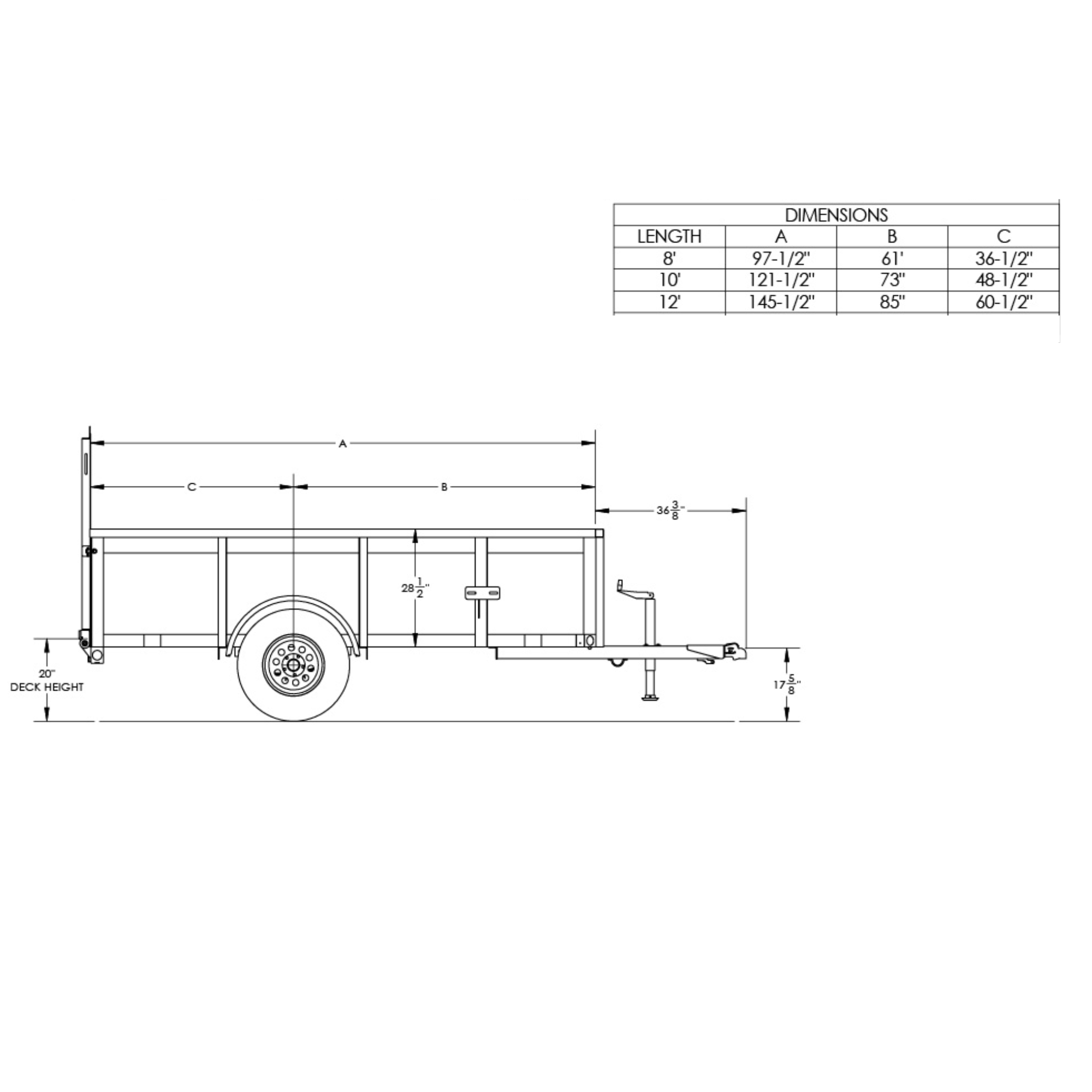 Big Tex Single Axle Vanguard Trailer | 35SV | Main Street Mower | Winter Garden | Clermont | Ocala