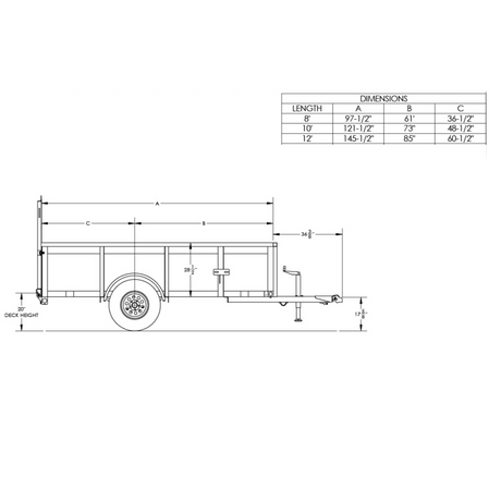 Big Tex Single Axle Vanguard Trailer | 35SV | Main Street Mower | Winter Garden | Clermont | Ocala