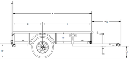 Big Tex Single Axle Utility Trailer | 35SA | Main Street Mower | Winter Garden | Clermont | Ocala