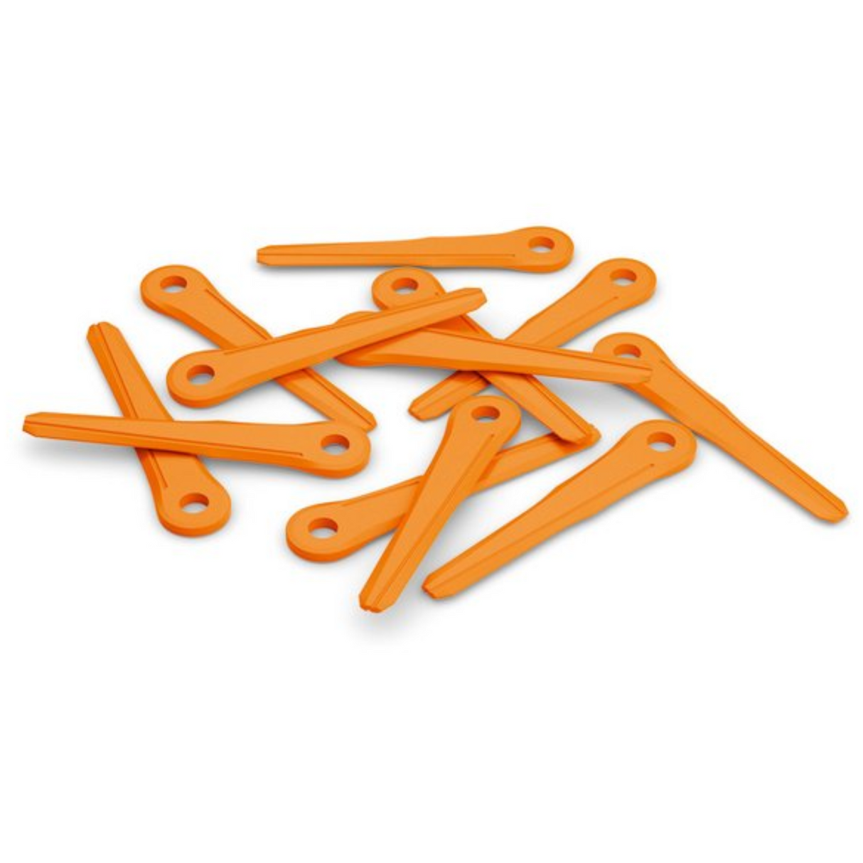 STIHL 5.7in Orange Plastic Replacement Blade For PolyCut Head 12pk | 4002 007 1000 | Main Street Mower | Winter Garden | Clermont | Ocala
