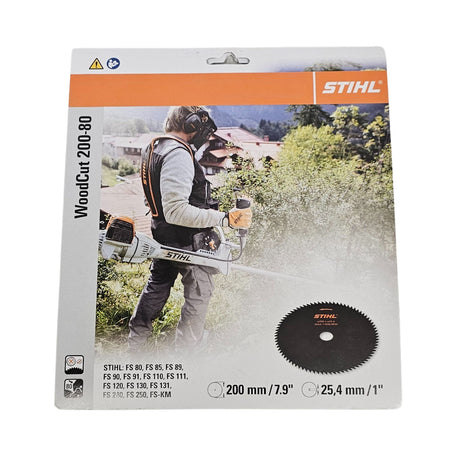 STIHL Woodcut Saw Blade | Scratcher Tooth | 200mm x 25.4mm | 4112 713 4201 | Main Street Mower | Winter Garden | Clermont | Ocala