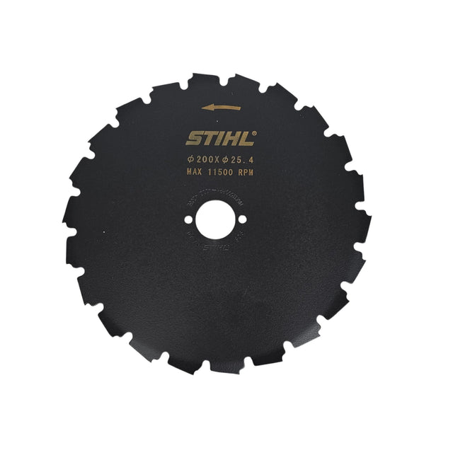 STIHL Woodcut Saw Blade | Chisel Tooth | 200mm x 25.4mm | 4112 713 4203 | Main Street Mower | Winter Garden | Clermont | Ocala