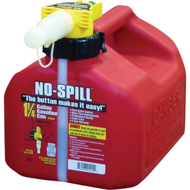 No Spill Gas Can | 1415 | Main Street Mower | Winter Garden | Clermont | Ocala