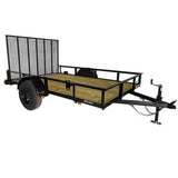 Triple Crown Utility Trailer | 5'X8' | Single Axle | 2' MESH | U5X8G 2' MESH