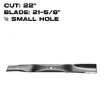 Rotary Blade | 21-5/8" x 5/8 | 22" Deck | AYP / Sears | 6038