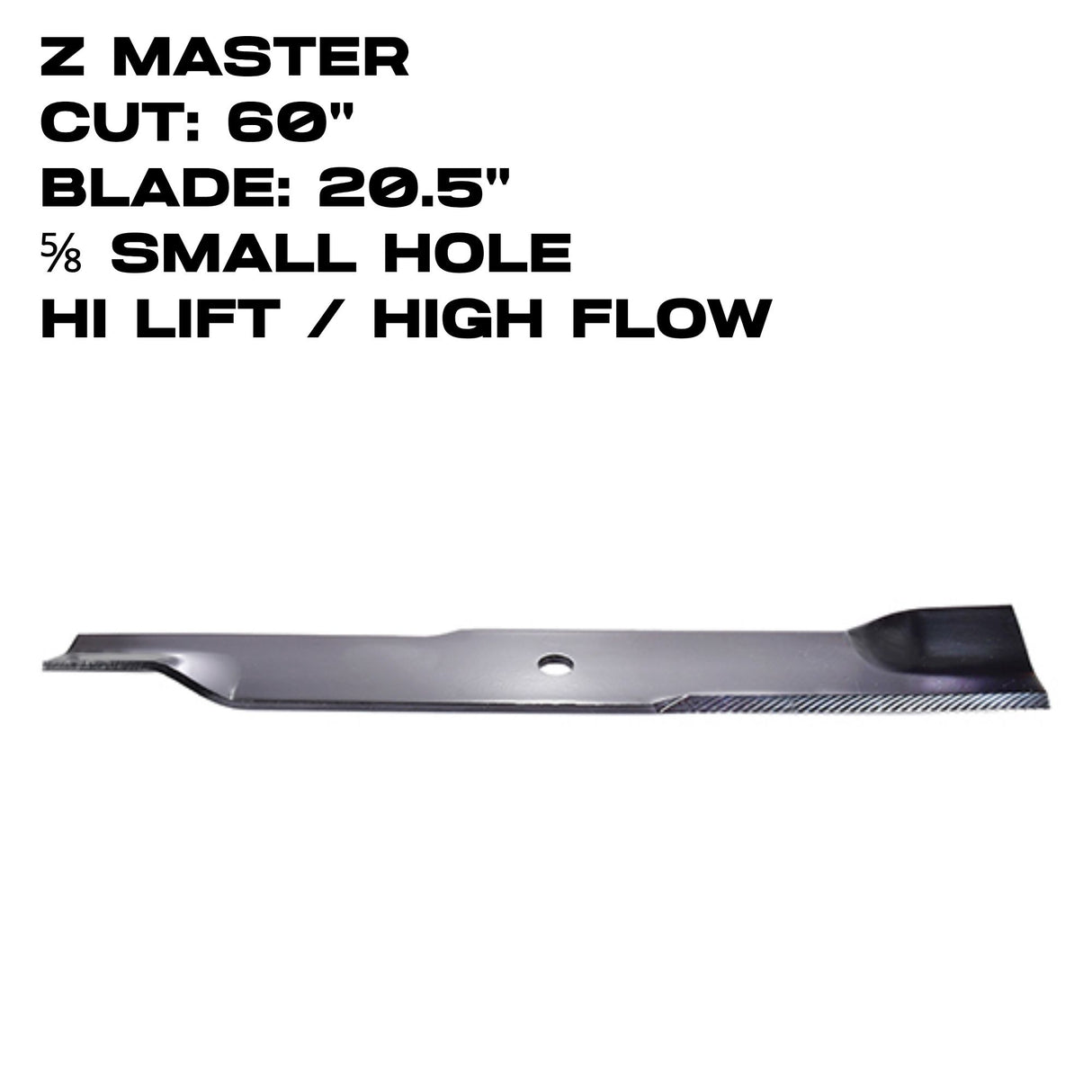 Rotary Hi-Flow Blade | 20.5" | Z Master  | 60" Deck | 6180
