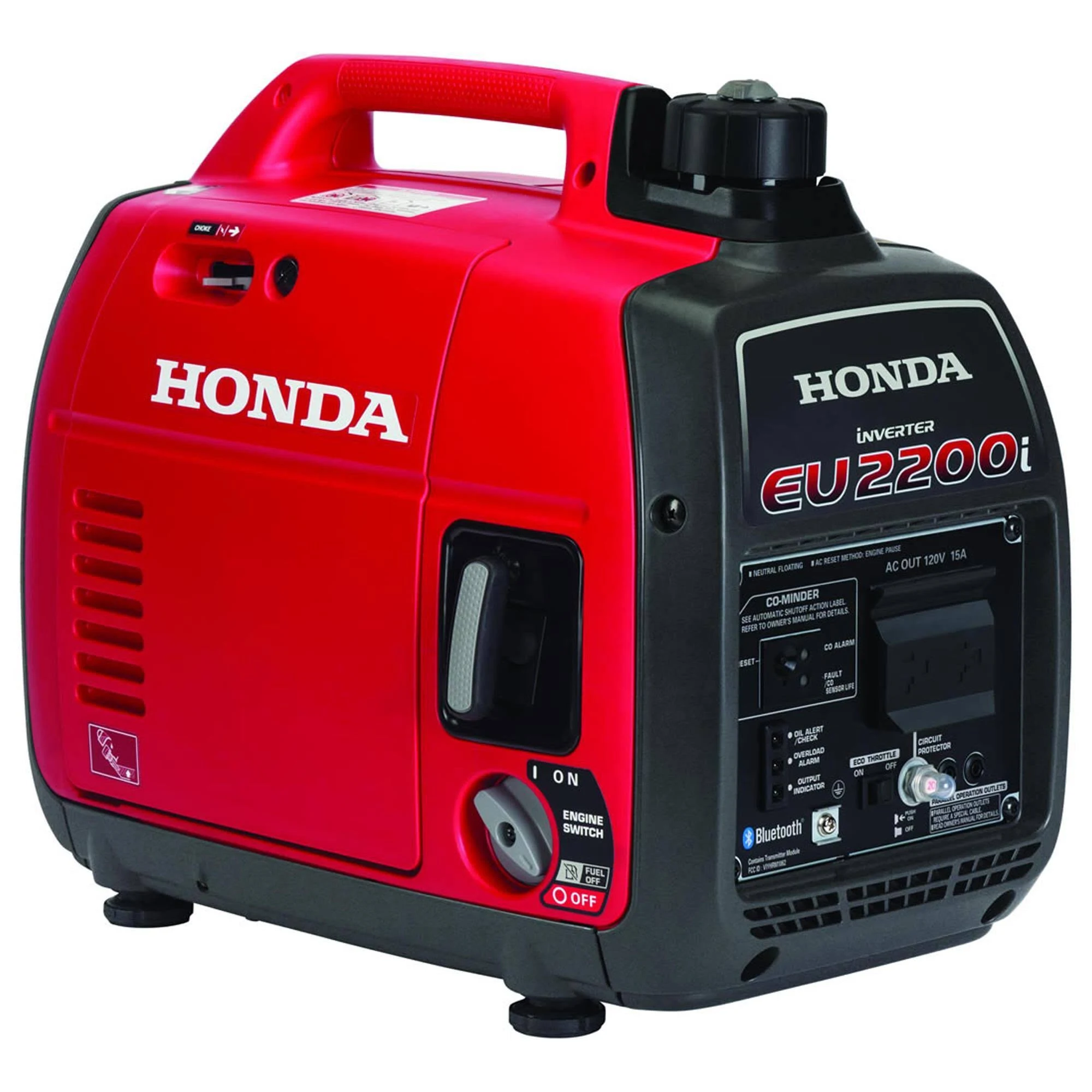 Honda EU2200ITAN 2,200 Watt Quiet Gas Powered Portable Inverter Generator w/ CO-Minder