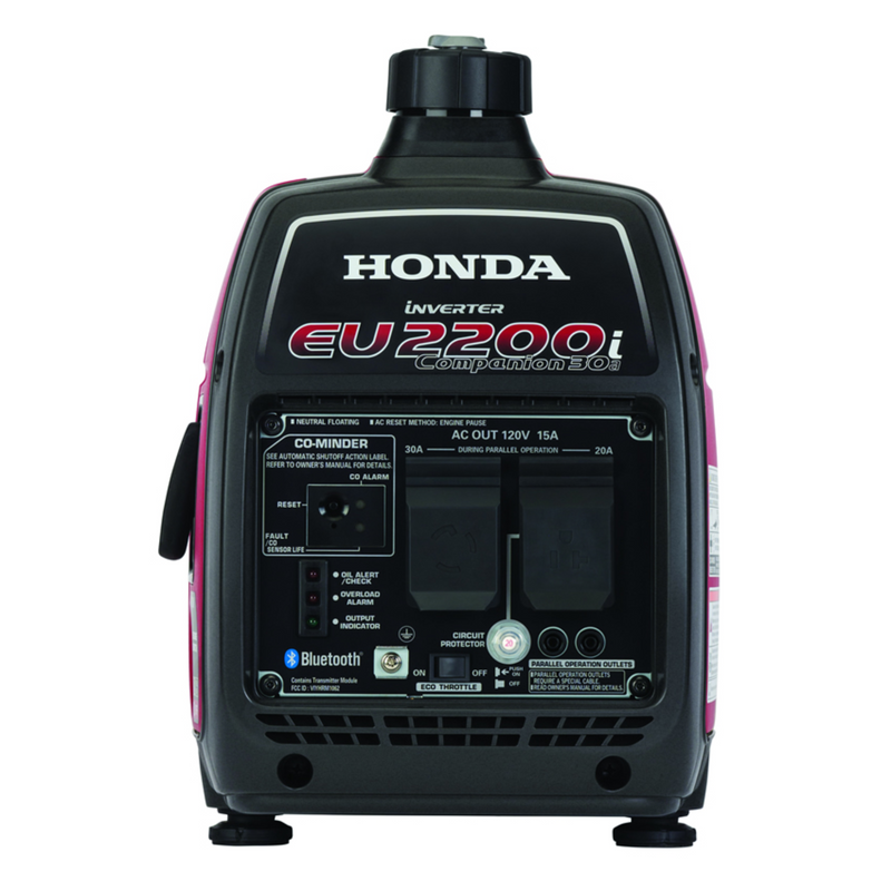Honda EU2200ITAN1 Companion 49 State 2200 watt 120V Inverter Generator with CO-MINDER™