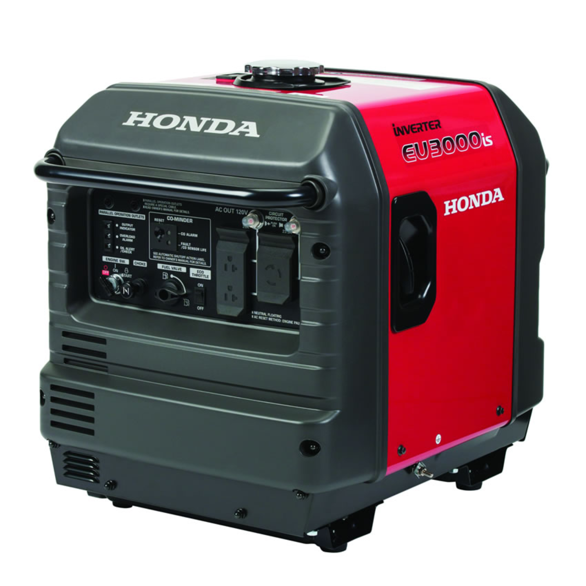 Honda EU3000IS1AN (49 State) 3000 watt 120V inverter generator with CO-MINDER™