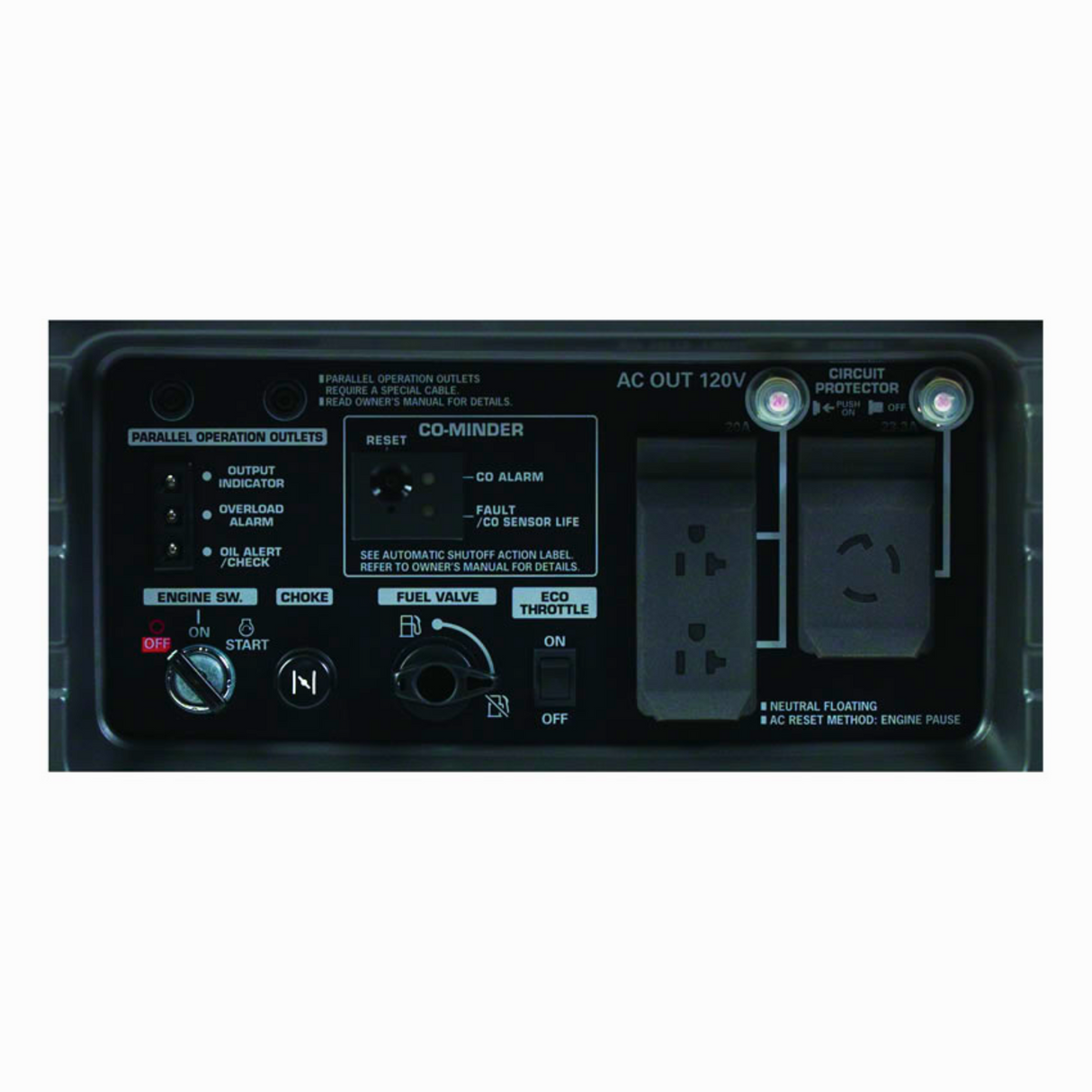 Honda EU3000IS1AN (49 State) 3000 watt 120V inverter generator