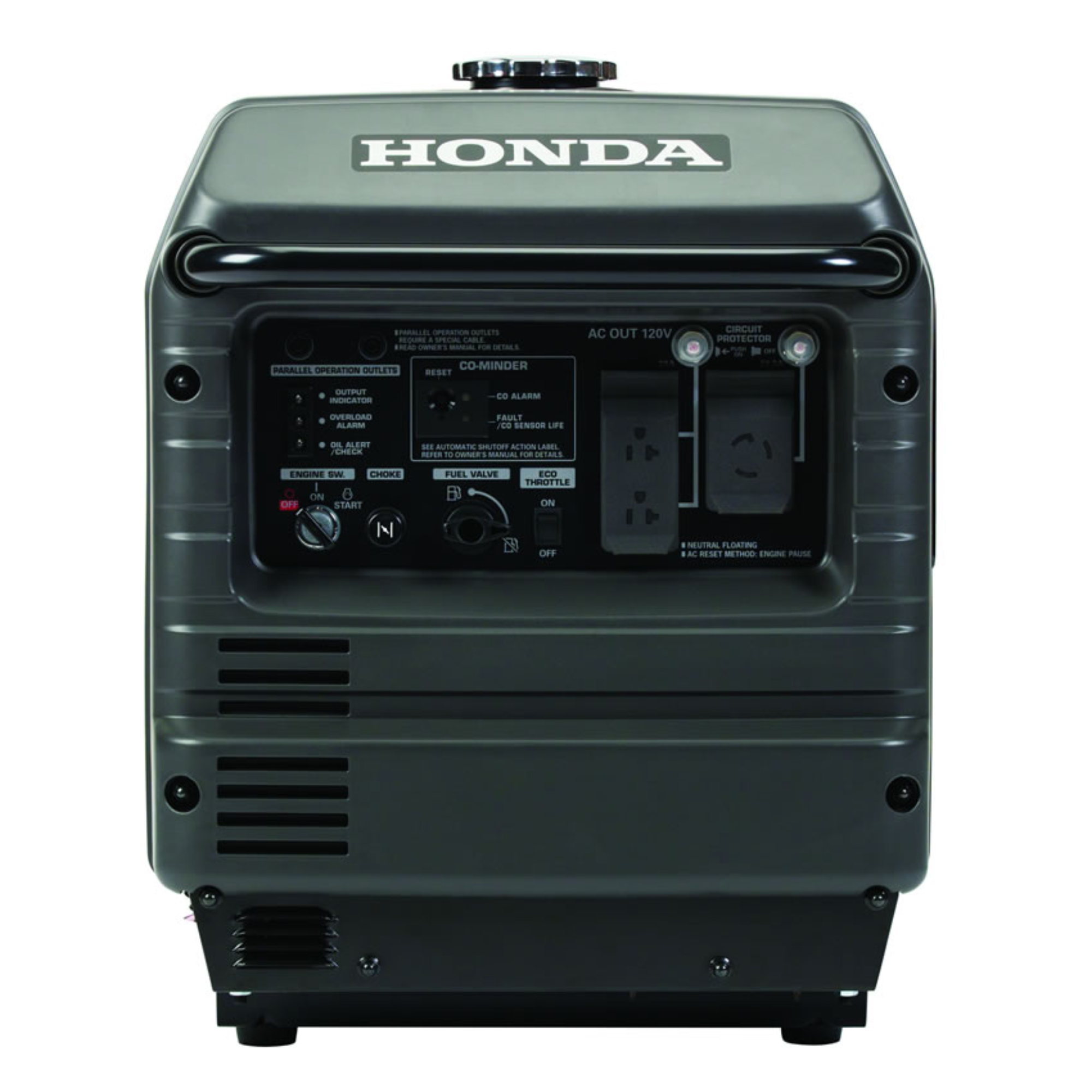 Honda EU3000IS1AN (49 State) 3000 watt 120V inverter generator with CO-MINDER™