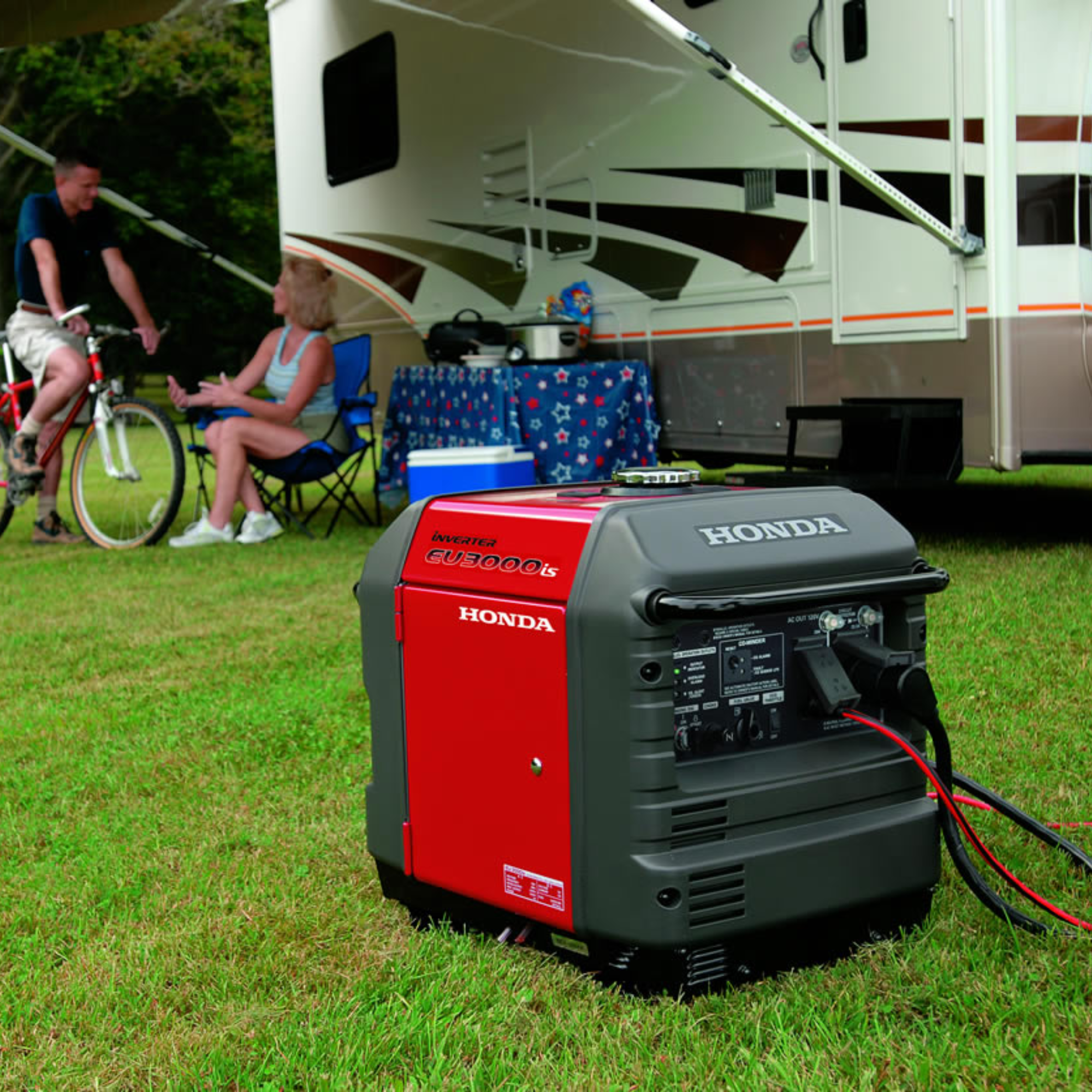 Honda EU3000IS1AN (49 State) 3000 watt 120V inverter generator with CO-MINDER™