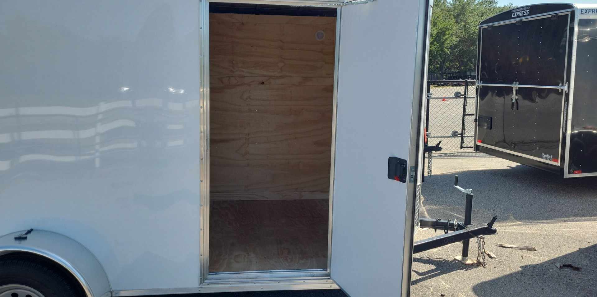 Spartan 6X12 Single Axle Enclosed Cargo Trailer | .030 | White | SP6X12SA| Main Street Mower | Winter Garden | Clermont | Ocala