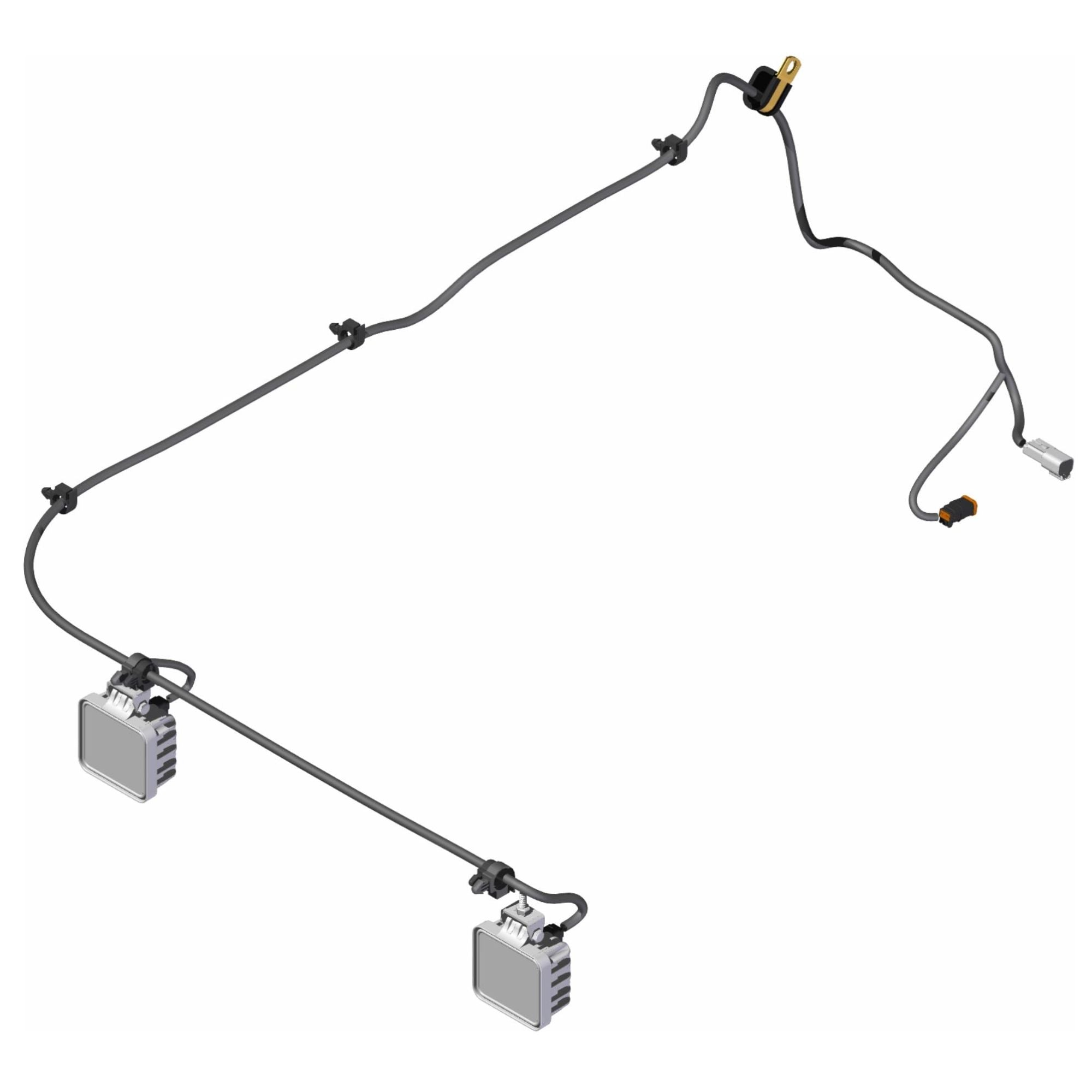 Ventrac Kit, Front Work Light for Canopy | 70.4172