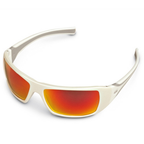 STIHL White Ice Glasses | Orange Mirror Lens | 7010 884 0367 | Main Street Mower | Winter Garden | Clermont | Ocala