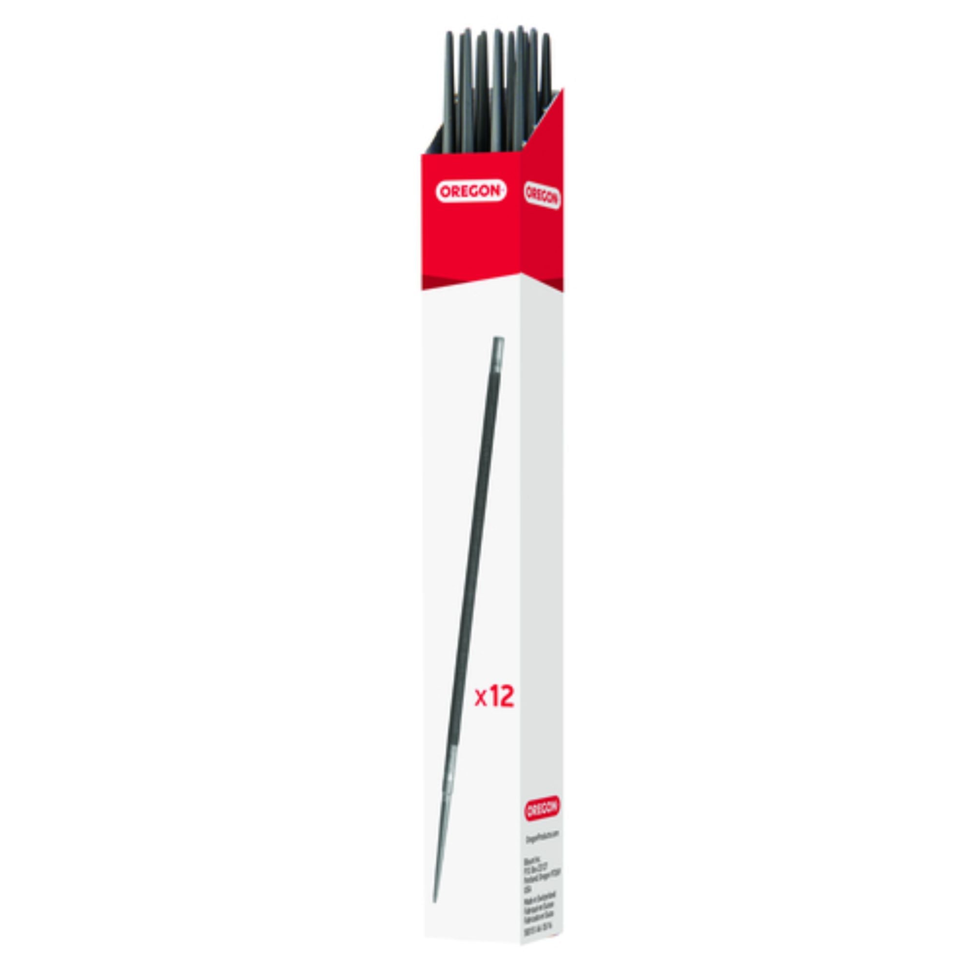 Oregon 4.5mm X 8" | Round File | 12 Pack | 70511 | Main Street Mower | Winter Garden | Clermont | Ocala