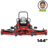 Toro Z Master 7500D | 144" Deck| REAR DISCHARGE | 44hp Yanmar| Diesel | 72144