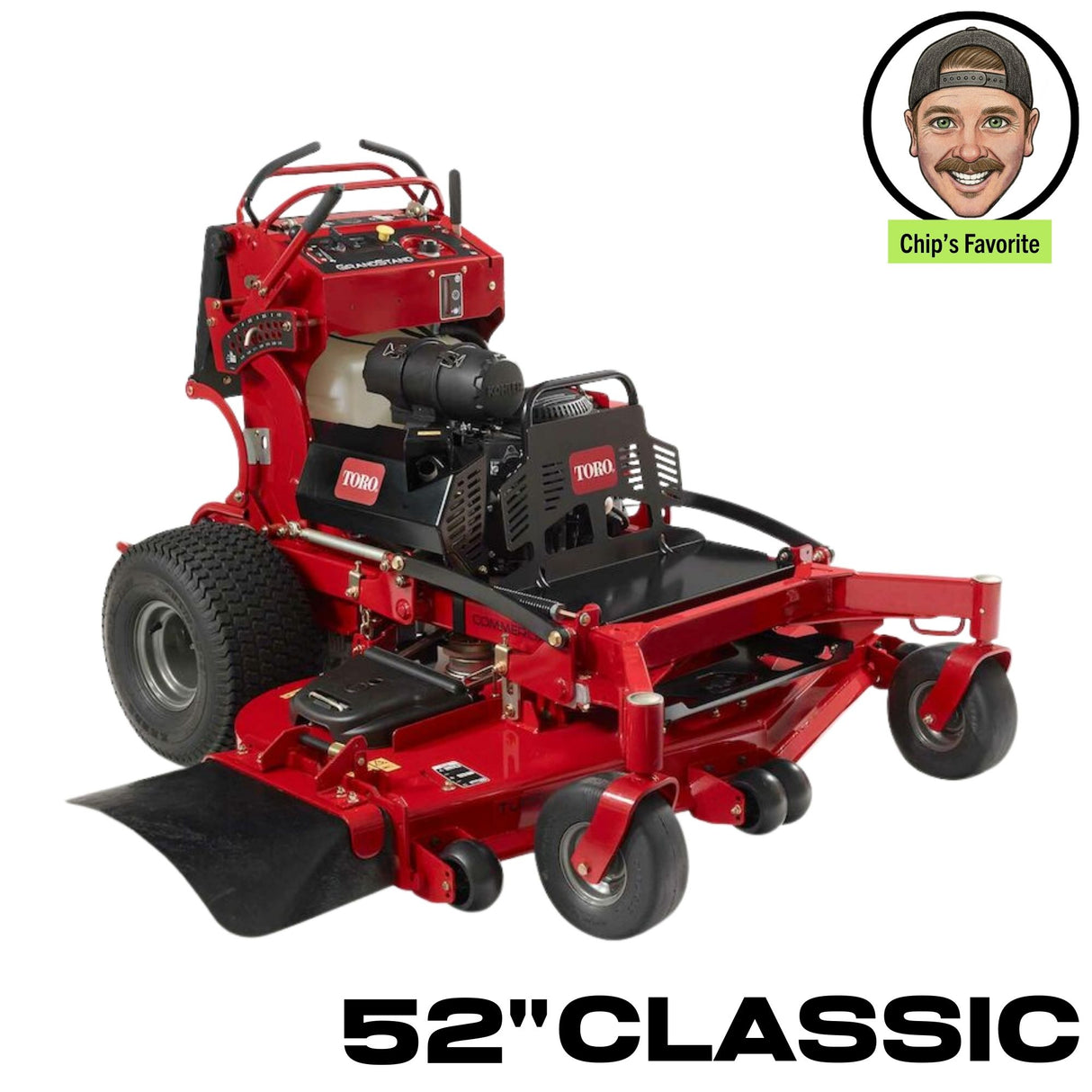 Toro Grandstand | 52" Deck |  Kohler EFI Stand On Mower | 72519