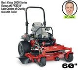 Toro Z-Master 5000 | 60" Deck | 25.5hp Kawasaki | Zero Turn Mower | 72910