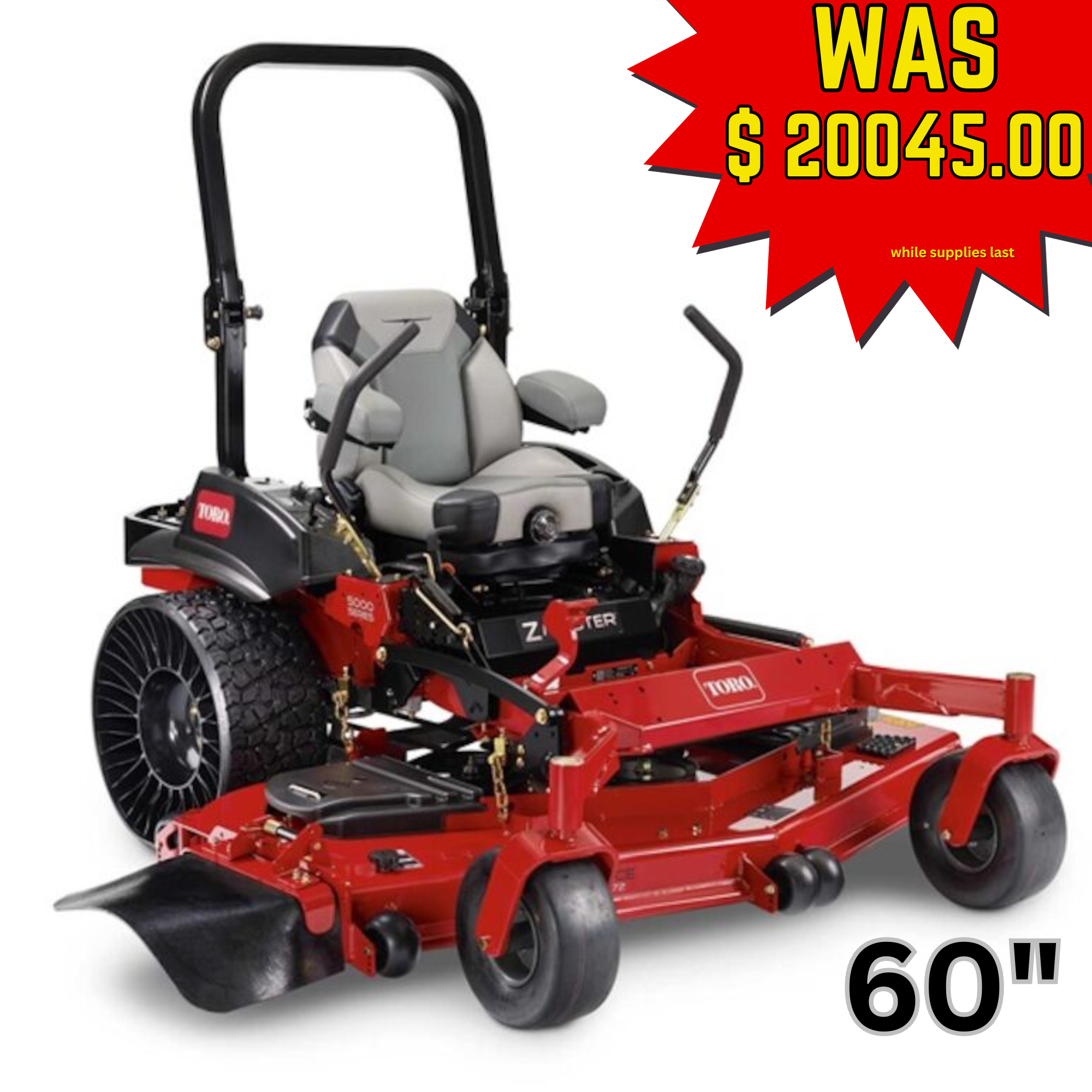 Toro Z-Master 5000 Tweel (60") Kohler EFI Zero Turn Mower