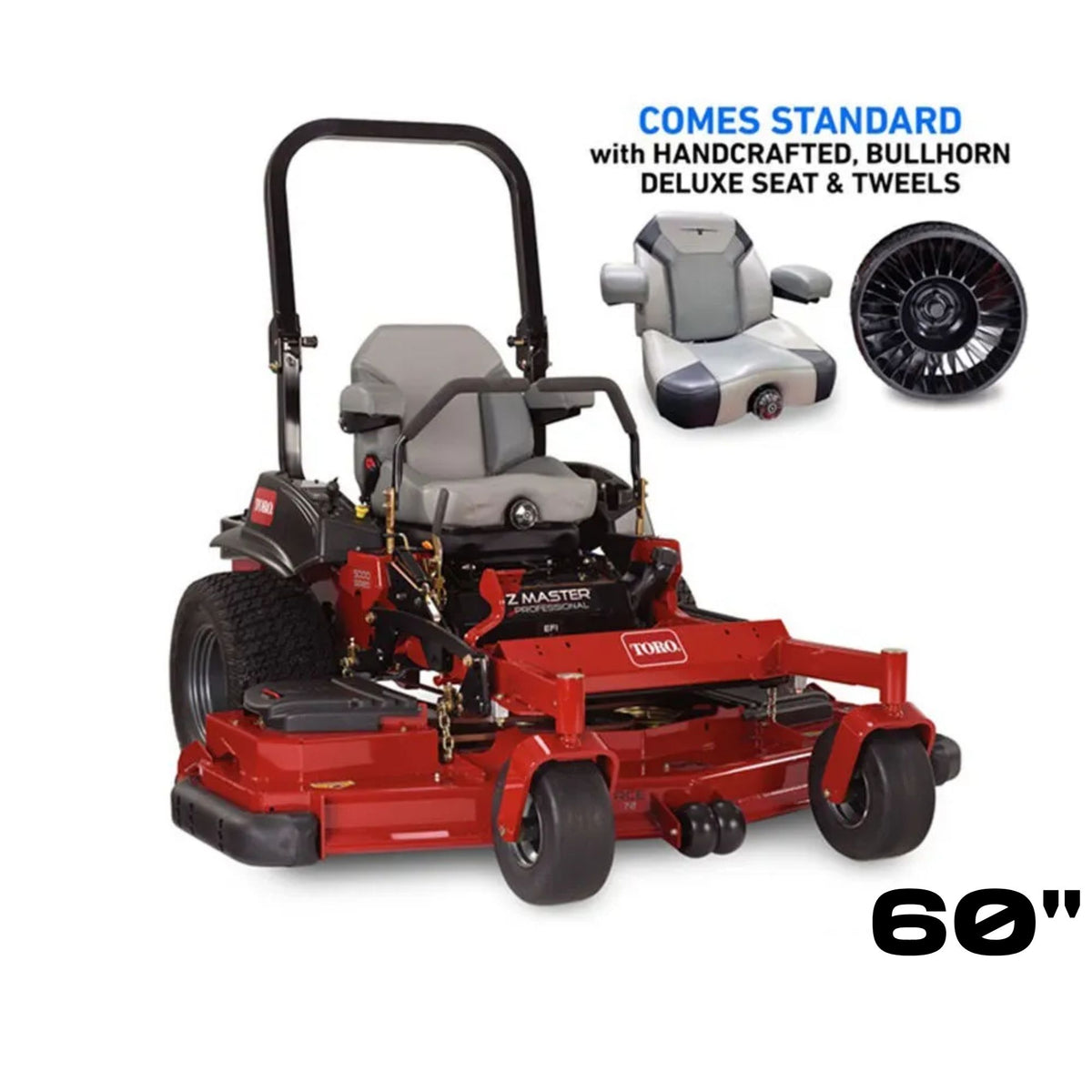 Toro Z Master 5000 | 60" Deck | 26.5 Kohler EFI | Rear Discharge | Zero Turn Mower | 72924