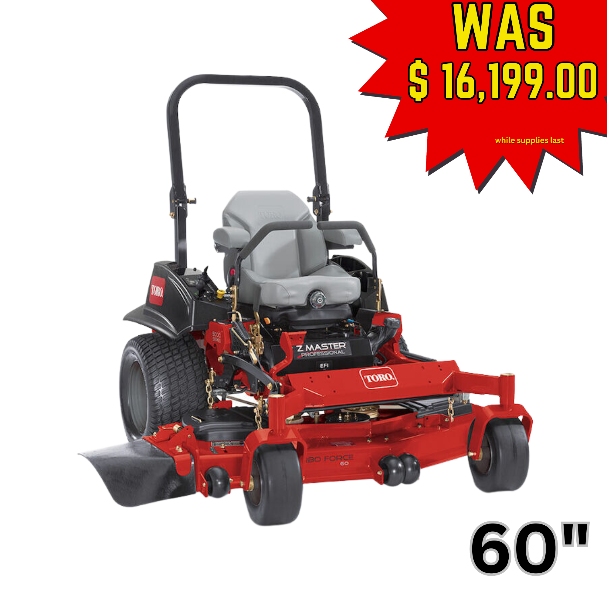 Longest lasting zero shop turn mower