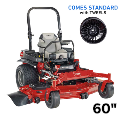 Toro Z-Master 6000 Tweel 60" Deck 31.0 hp Kawasaki Zero Turn Mower | 72965 | Main Street Mower | Winter Garden | Clermont | Ocala