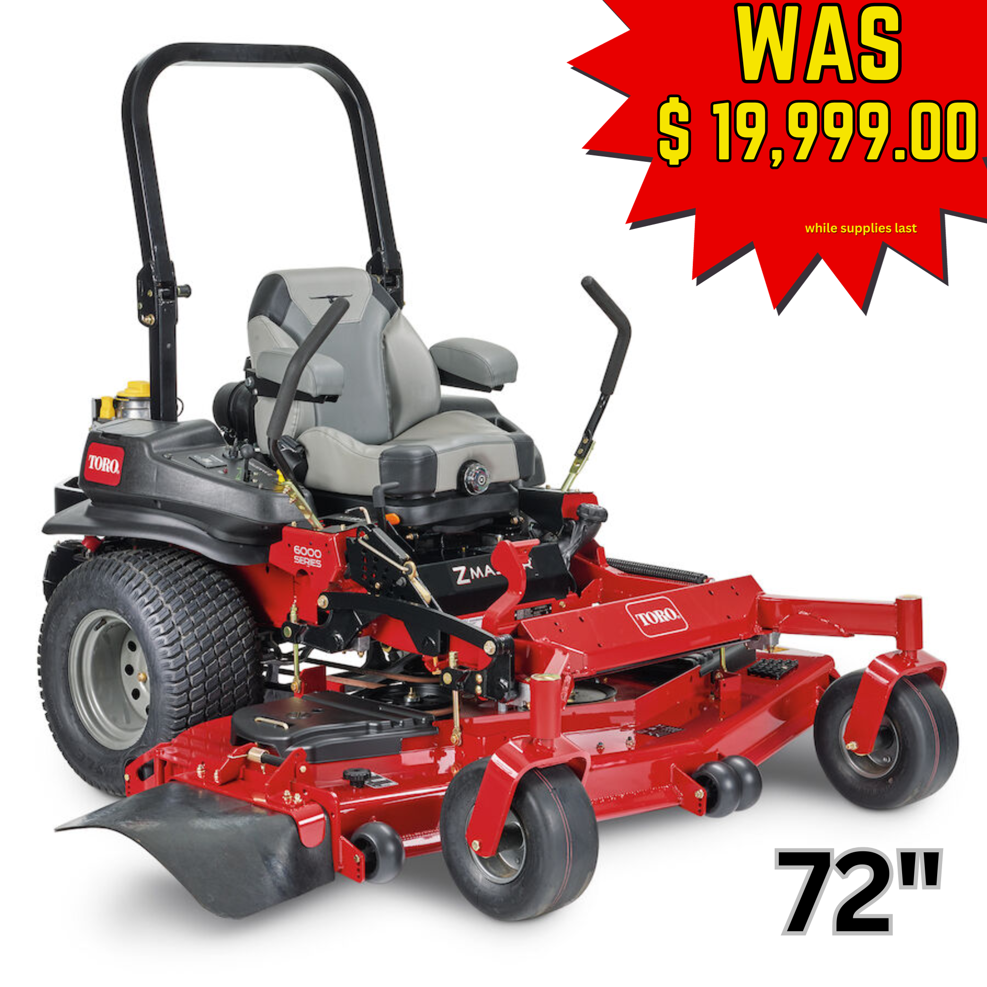 Toro Z-Master 6000 Series 72 in.  37 hp 993cc