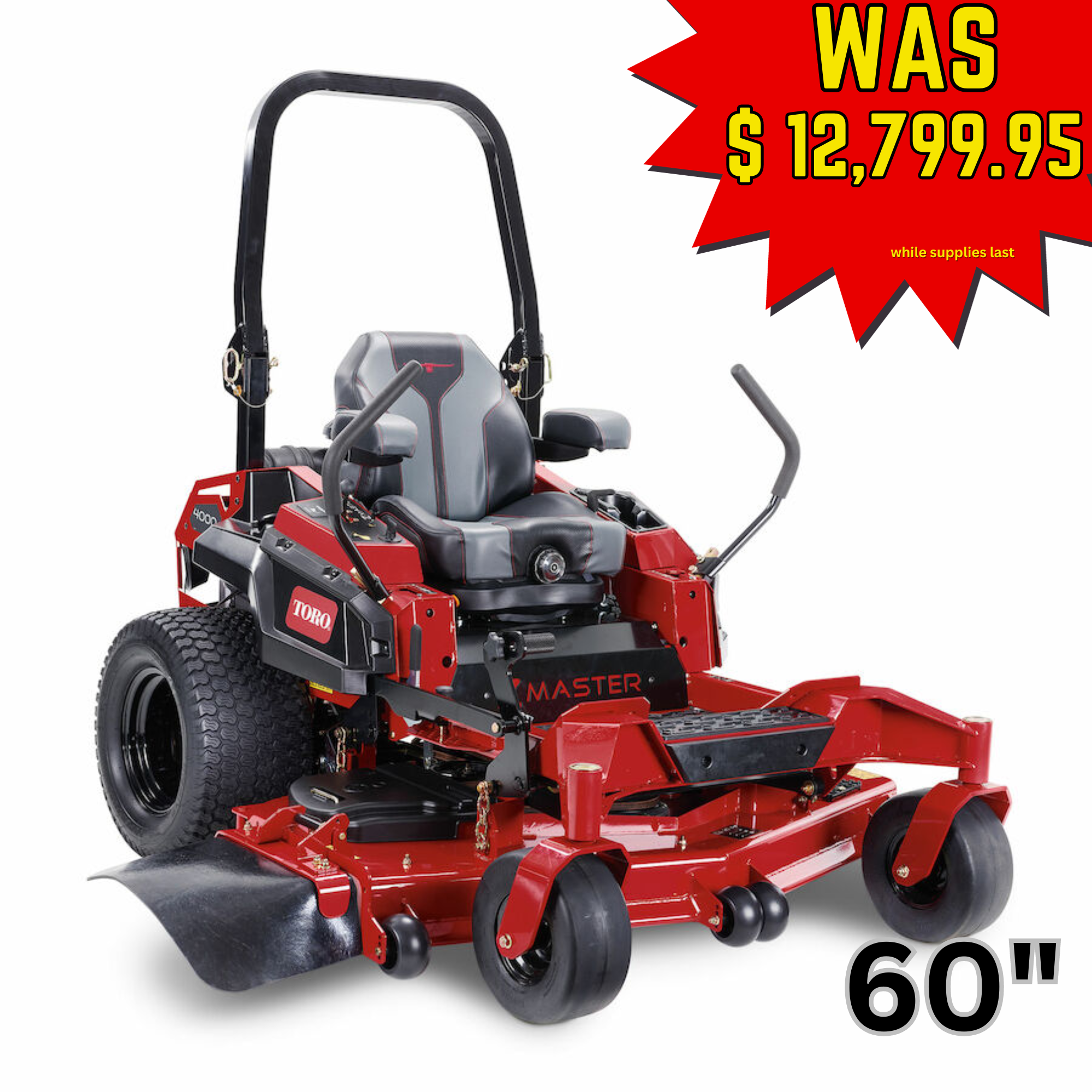 Toro Z-Master 4000 (60") 26.5HP Kohler EFI Zero Turn Mower