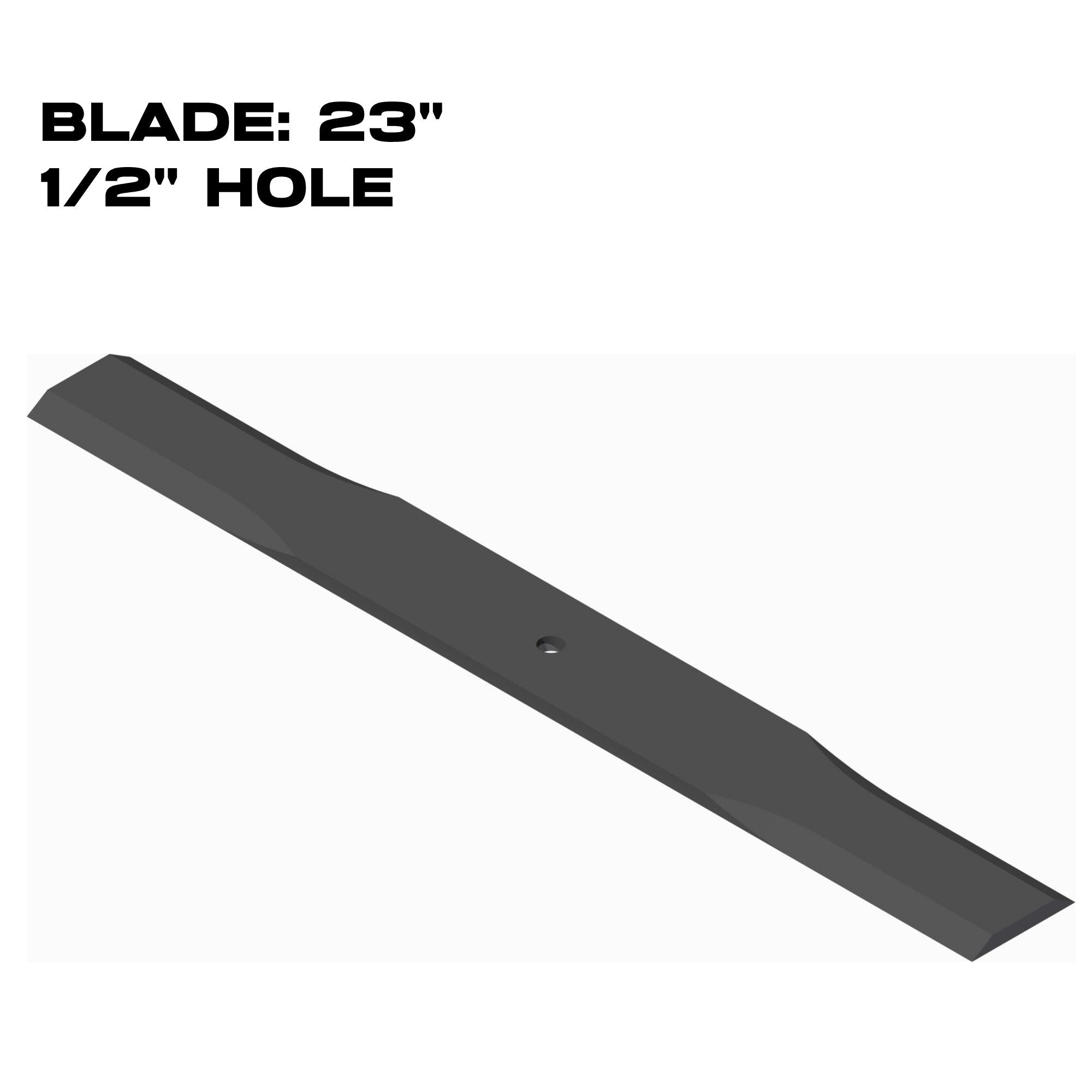 洋楽 Bapt/ no answer Ventrac Blade | 23.00x1/2 BD S Flat | HQ682 | 79.0048 – Main